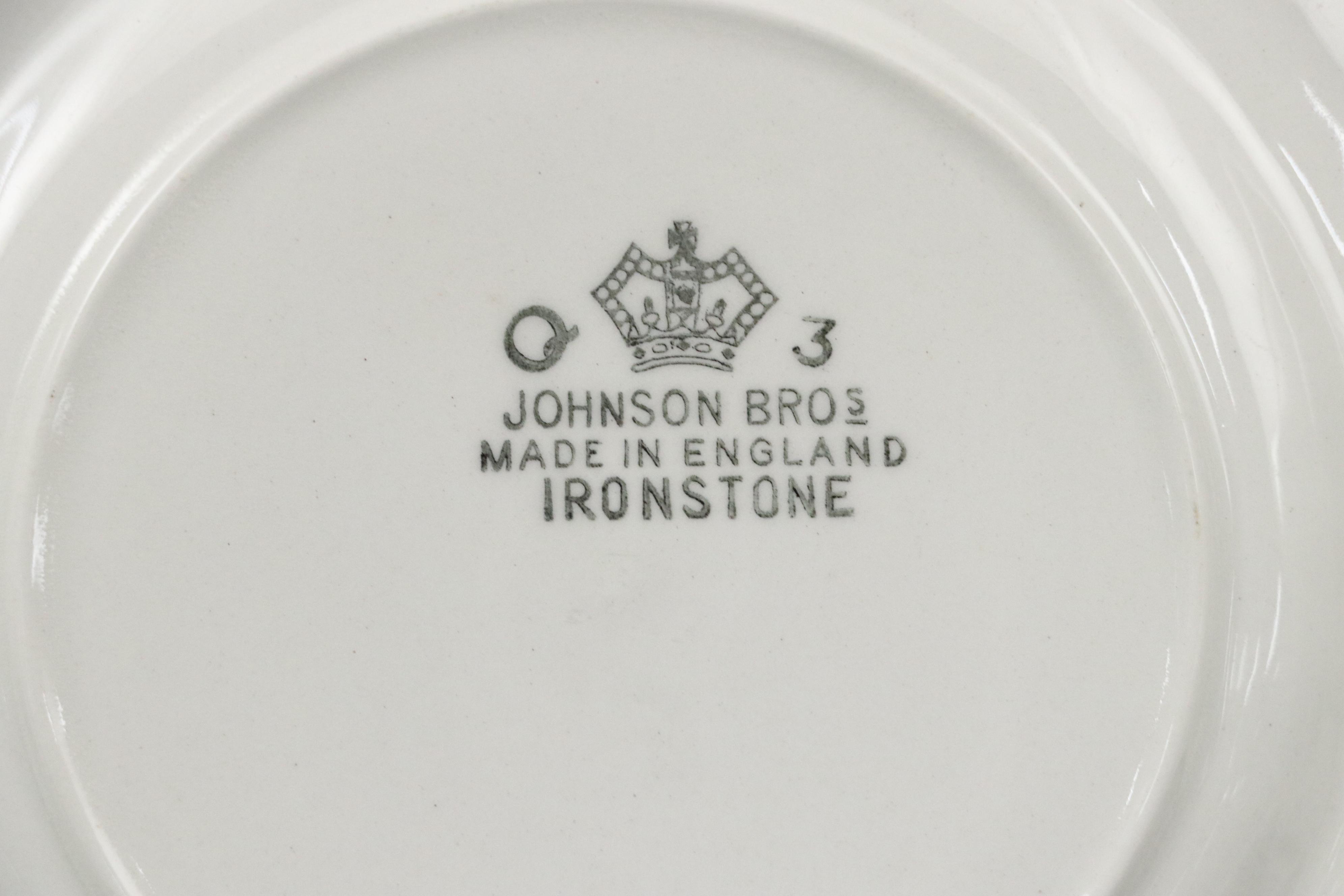 Johnson Brothers "Regency" White Ironstone Dinnerware