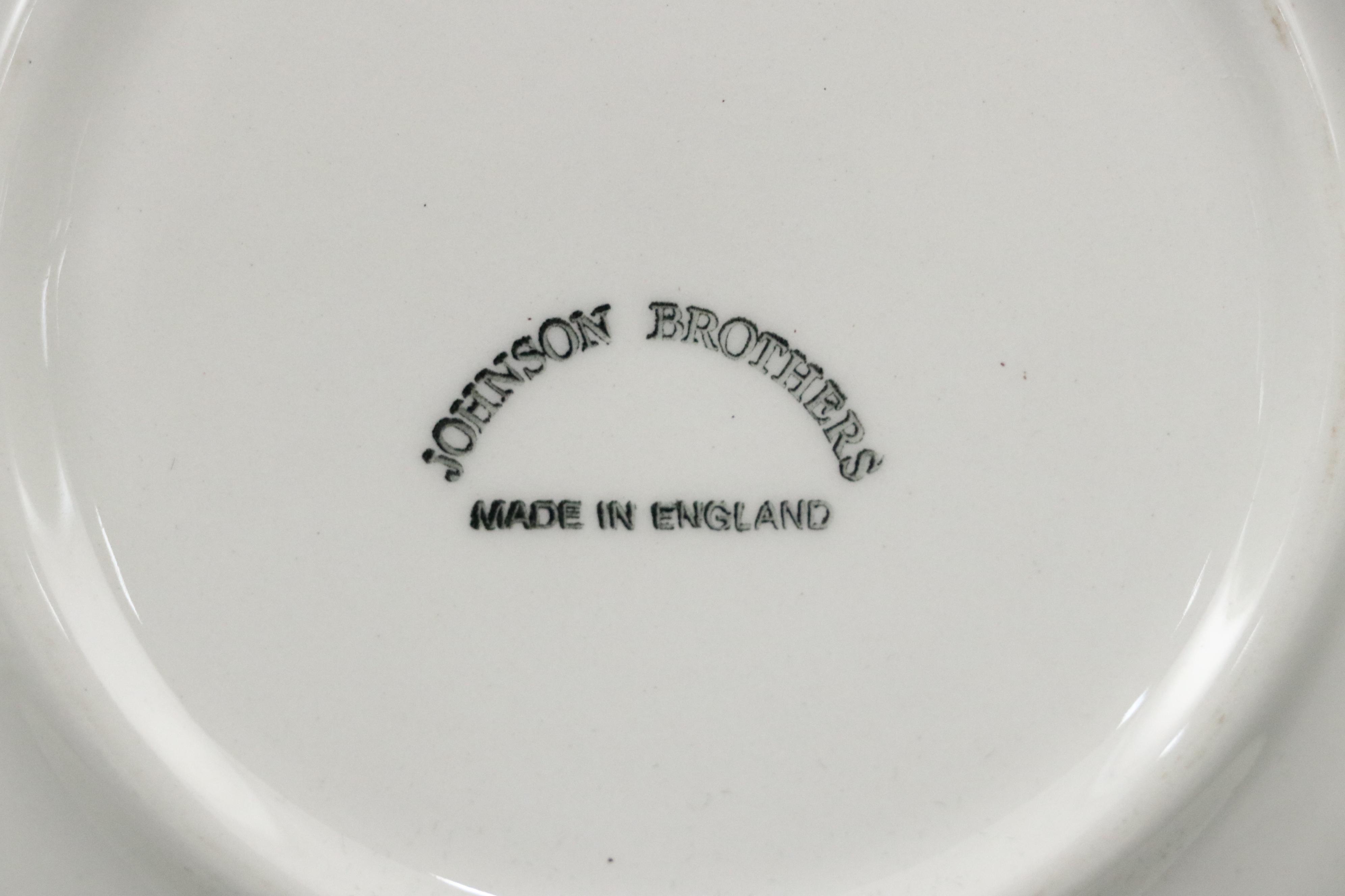 Johnson Brothers "Regency" White Ironstone Dinnerware