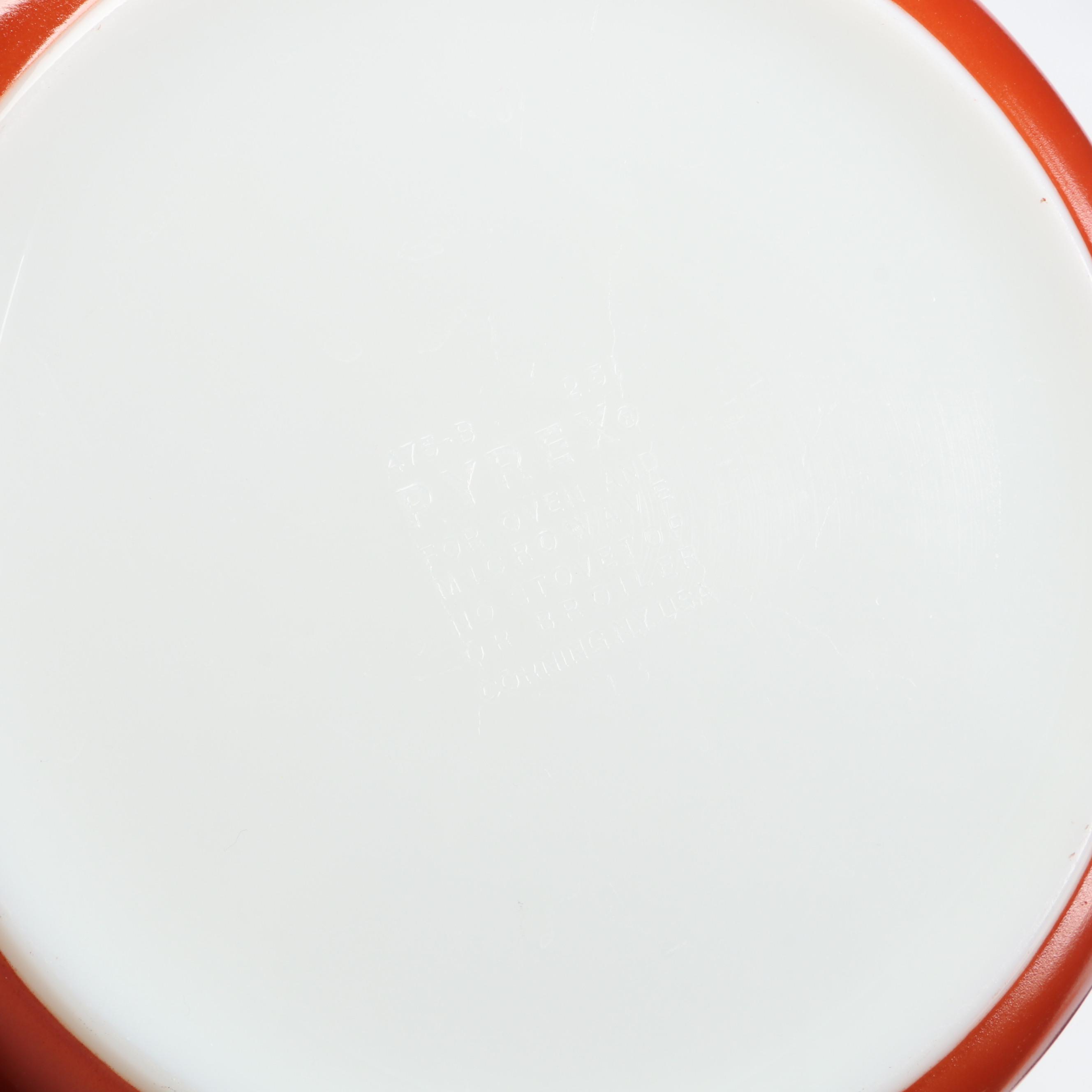 Anchor Hocking Fire-King Georges Briard and Pyrex Casserole Dishes with Stands