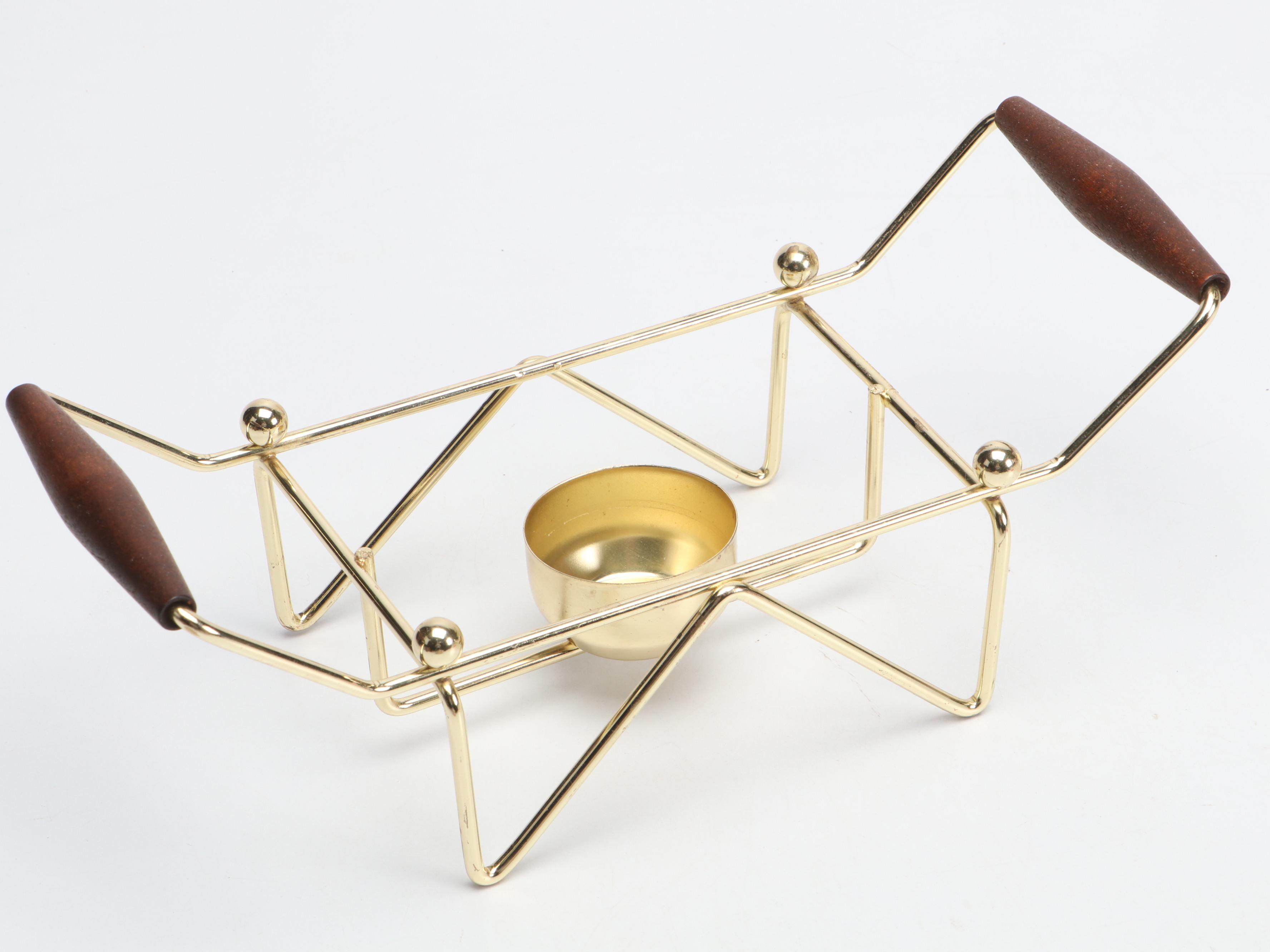 Anchor Hocking Fire-King Georges Briard and Pyrex Casserole Dishes with Stands