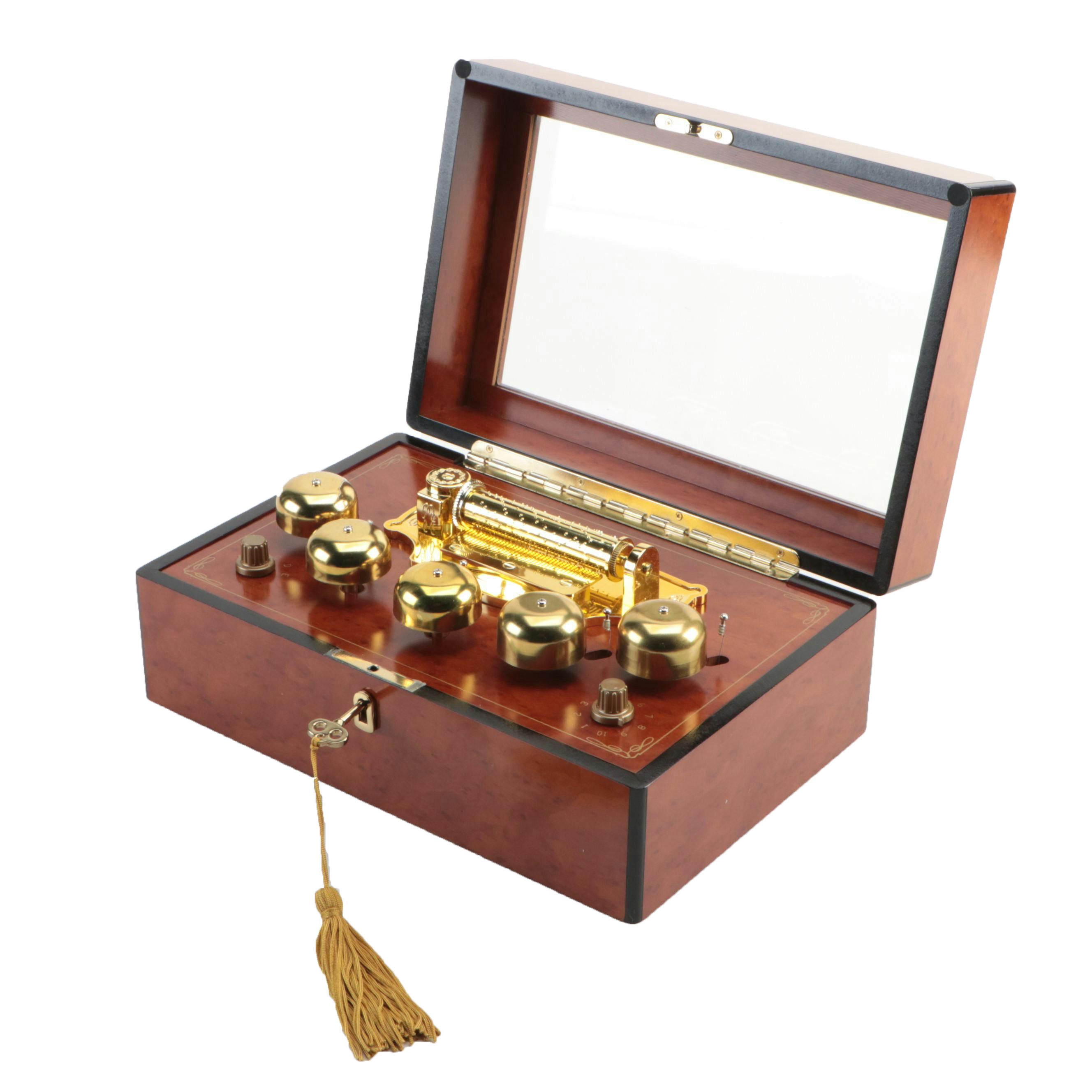 Gold Label Collection "Concertina" Wooden Music Box