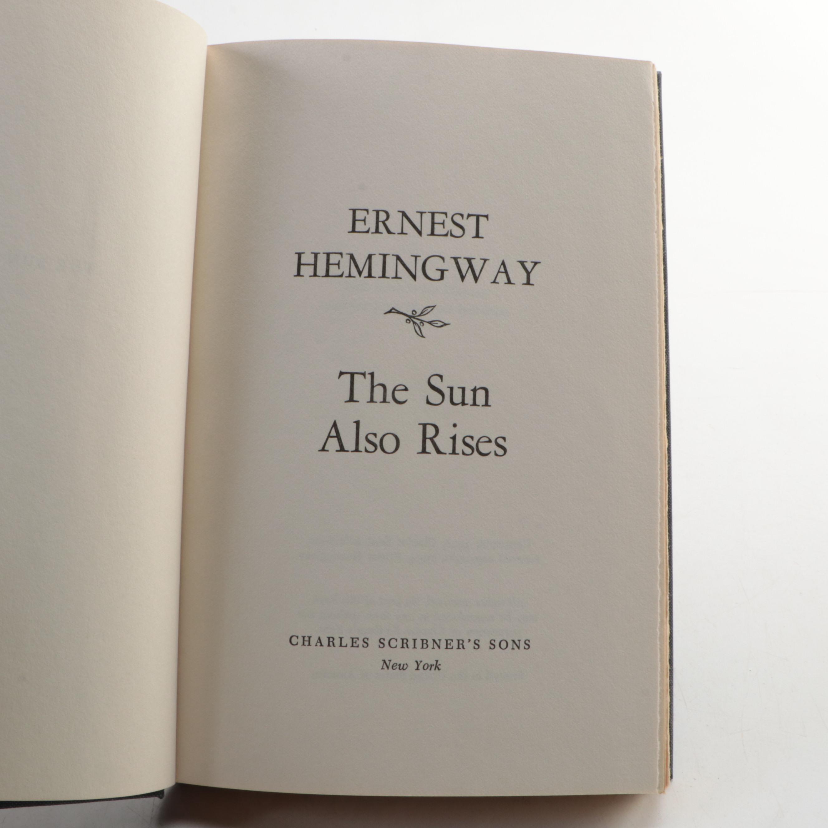 "A Farewell to Arms" by Ernest Hemingway and More Books