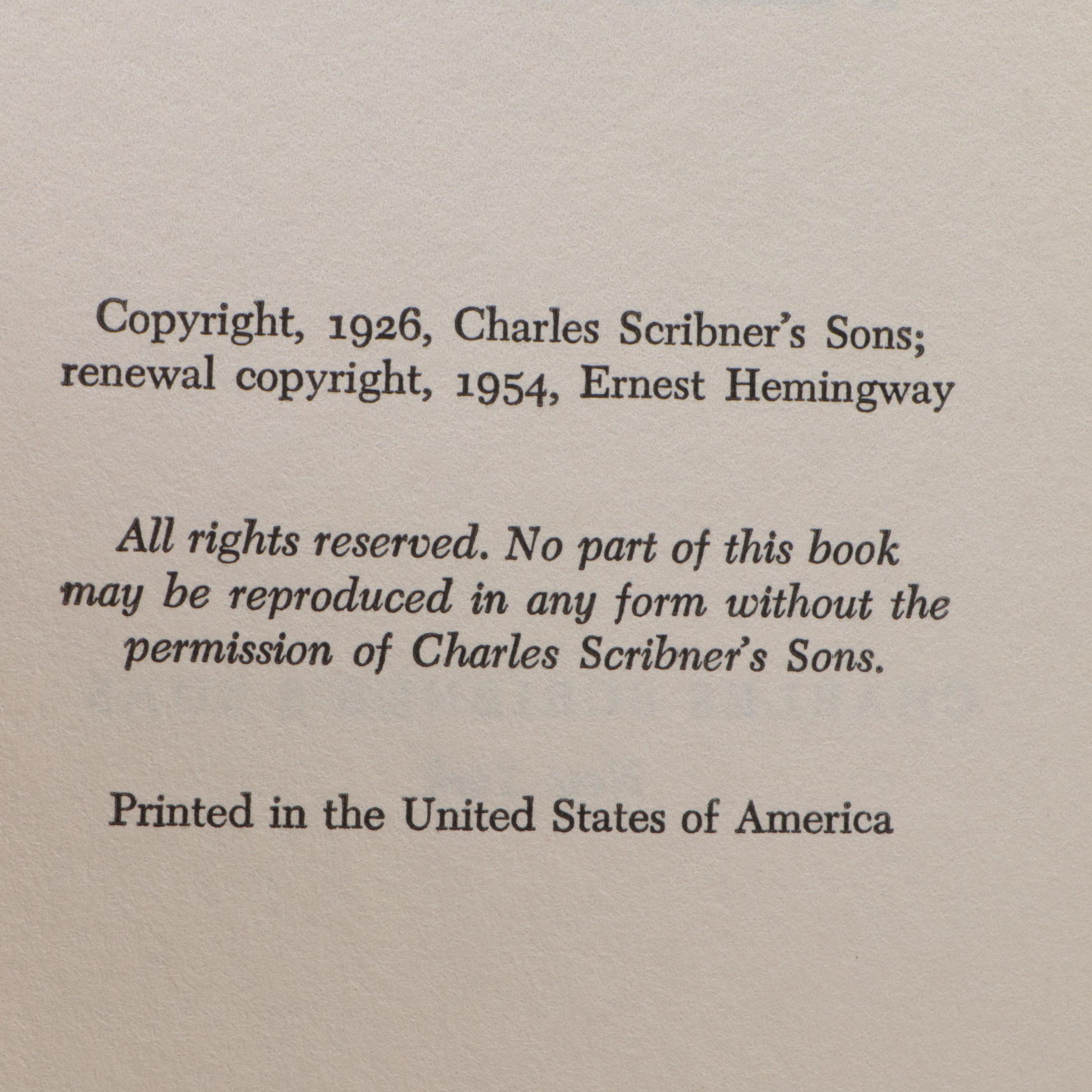 "A Farewell to Arms" by Ernest Hemingway and More Books