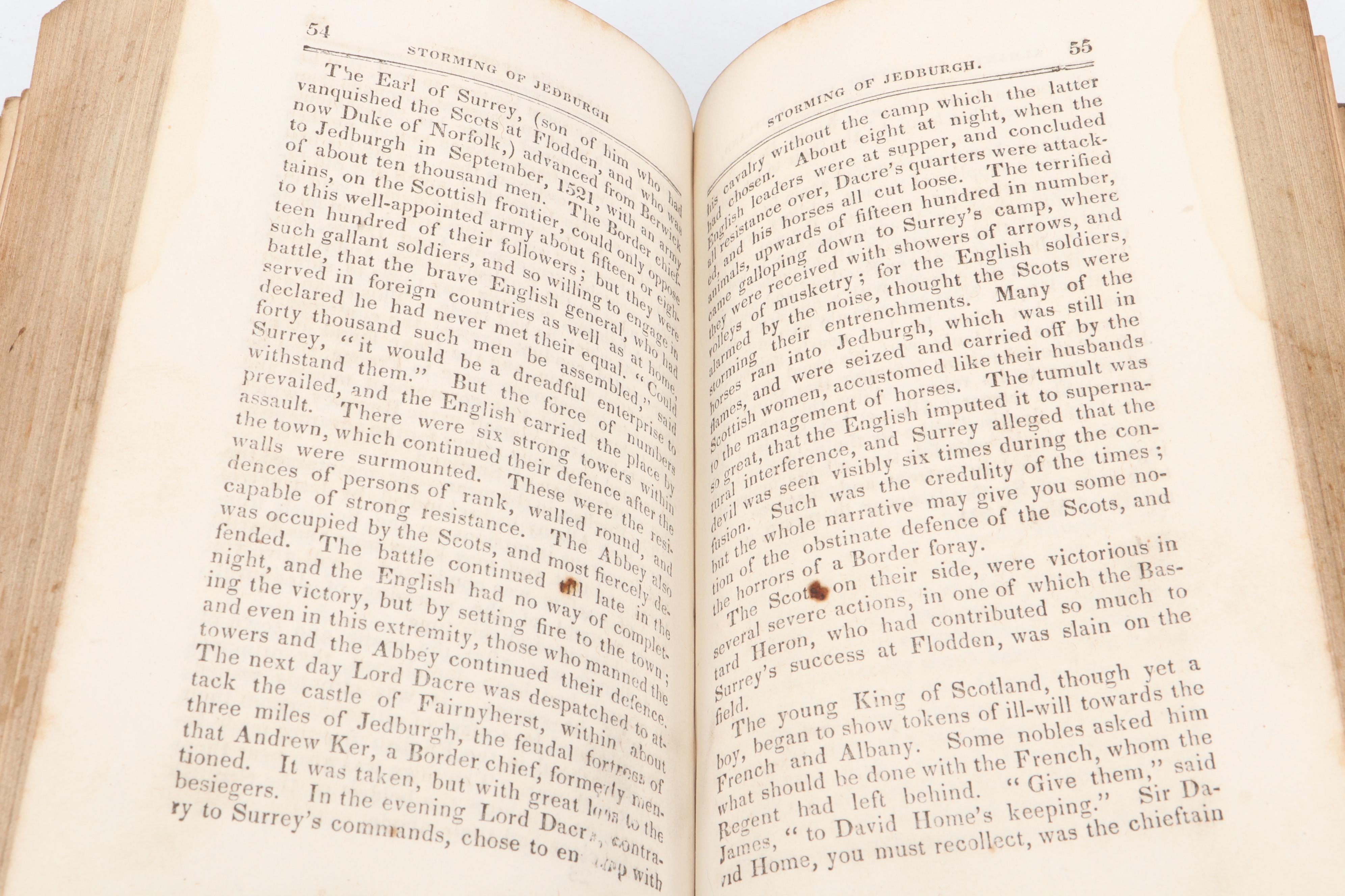 First and Second Series "Tales of a Grandfather" by Sir Walter Scott