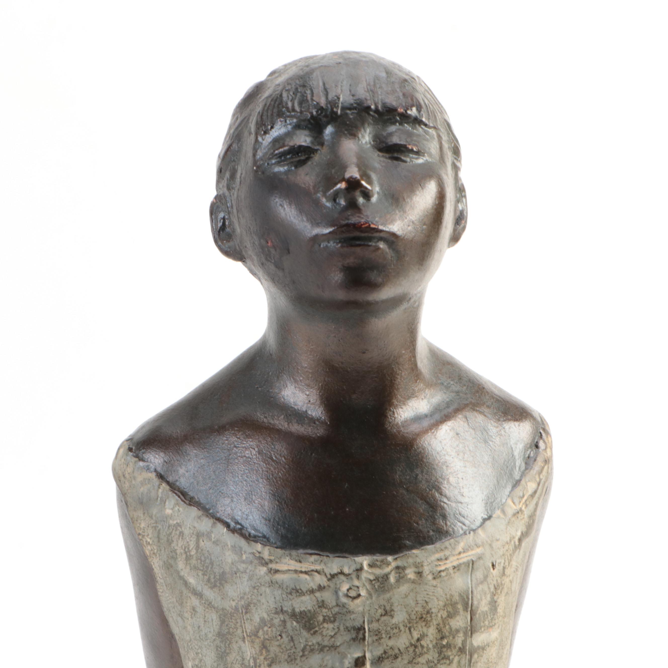 Alva Studios Composite Sculpture After Edgar Degas "The Petite Danseuse"