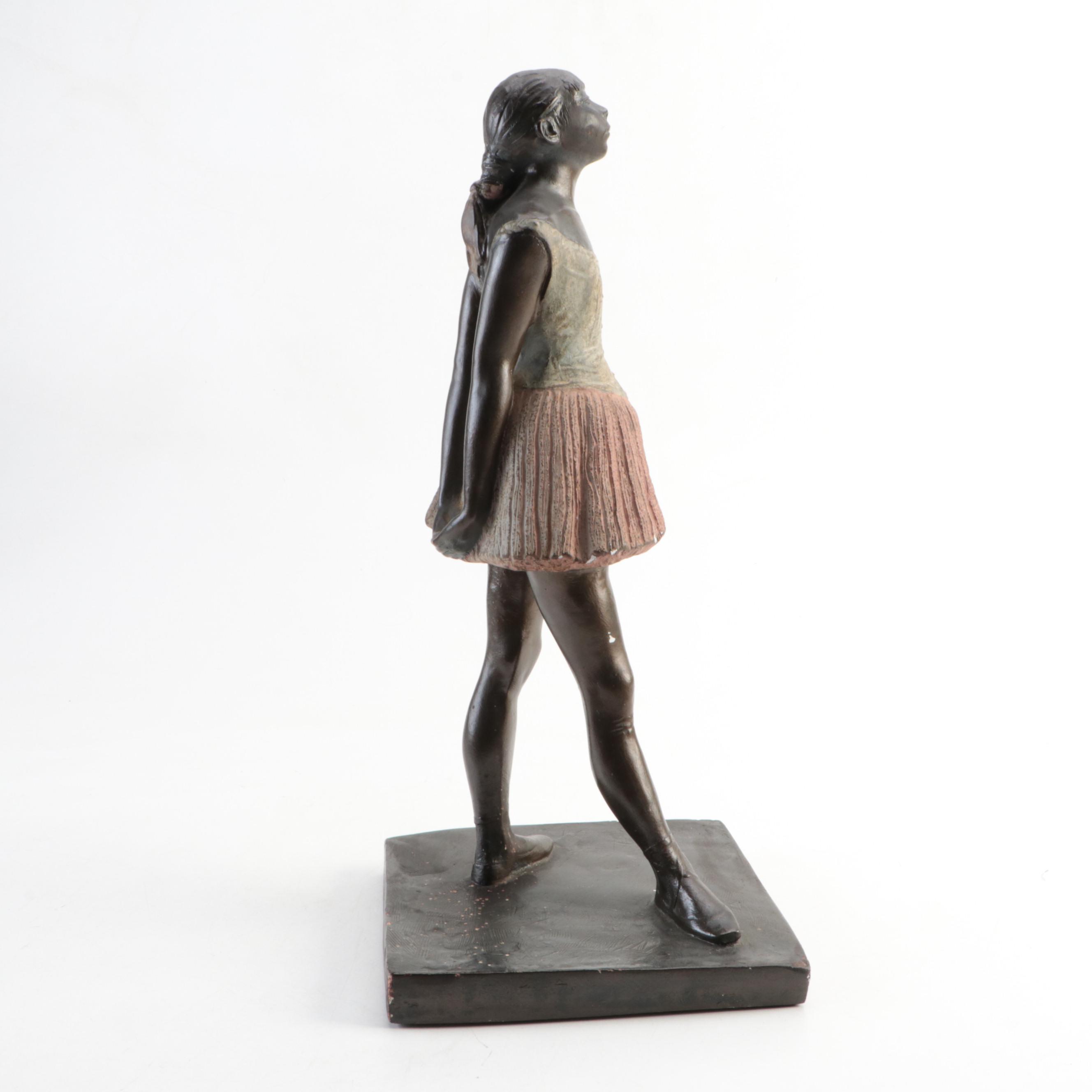 Alva Studios Composite Sculpture After Edgar Degas "The Petite Danseuse"