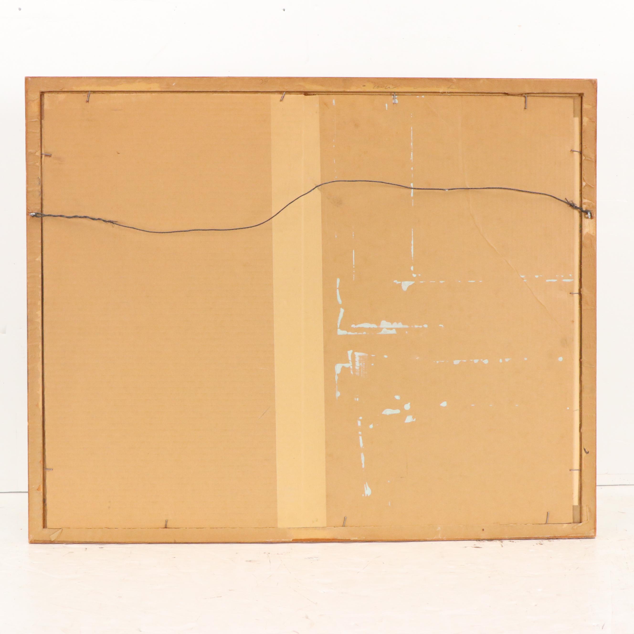 After Robert Wood Wilderness Landscape Offset Lithograph "Mountain Stream"