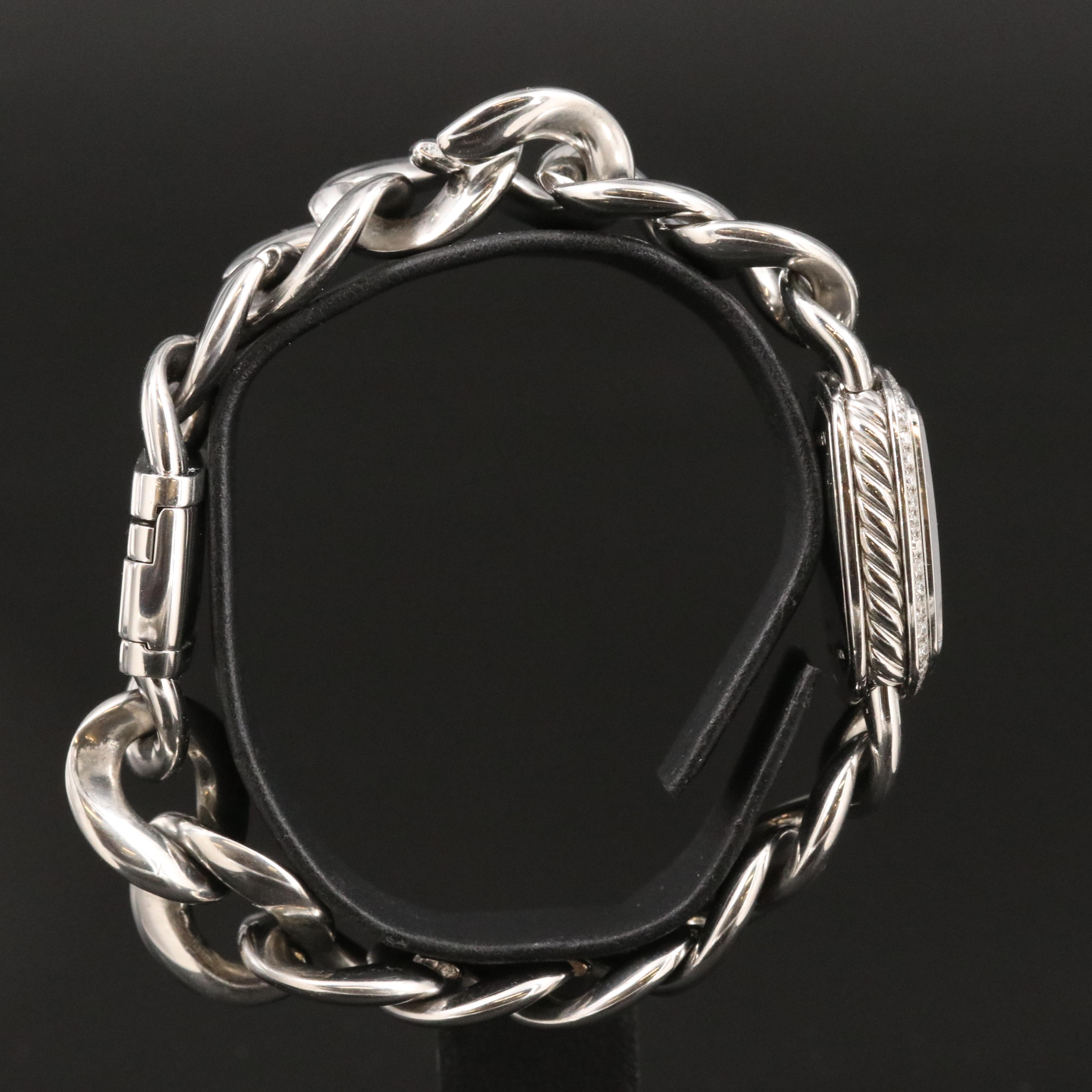 David Yurman Albion Diamond Steel Quartz Watch