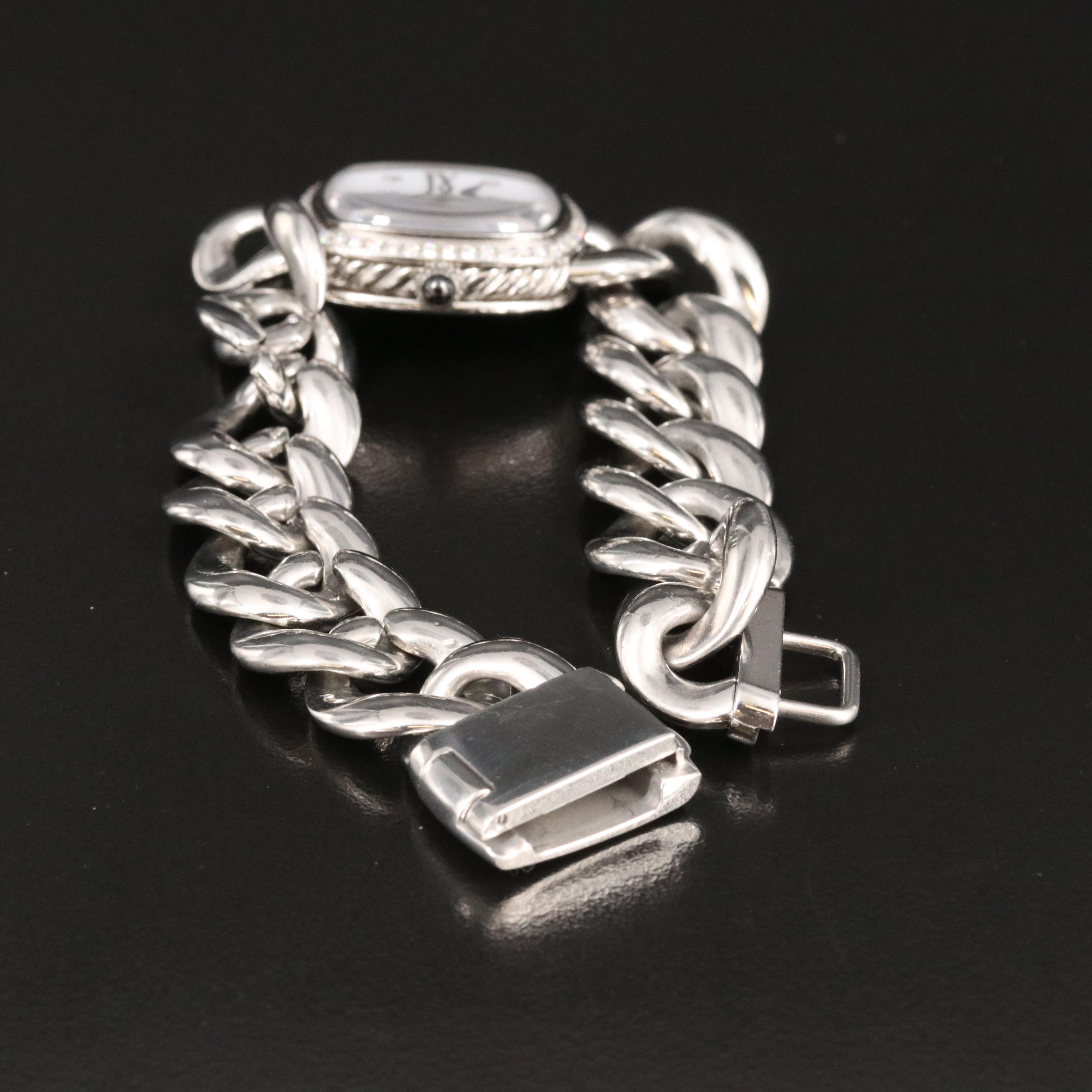 David Yurman Albion Diamond Steel Quartz Watch