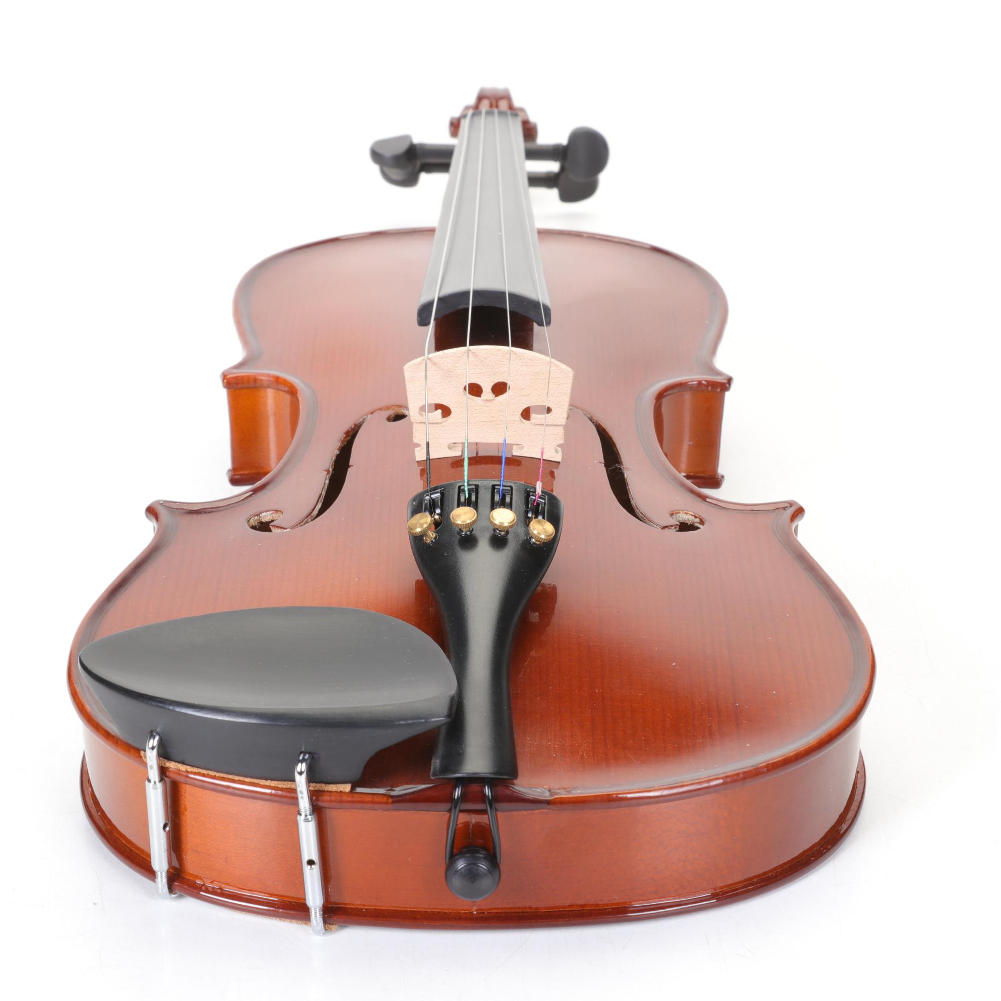 Palatino VN-350 Hand Crafted Full Size Violin with Bow and Case