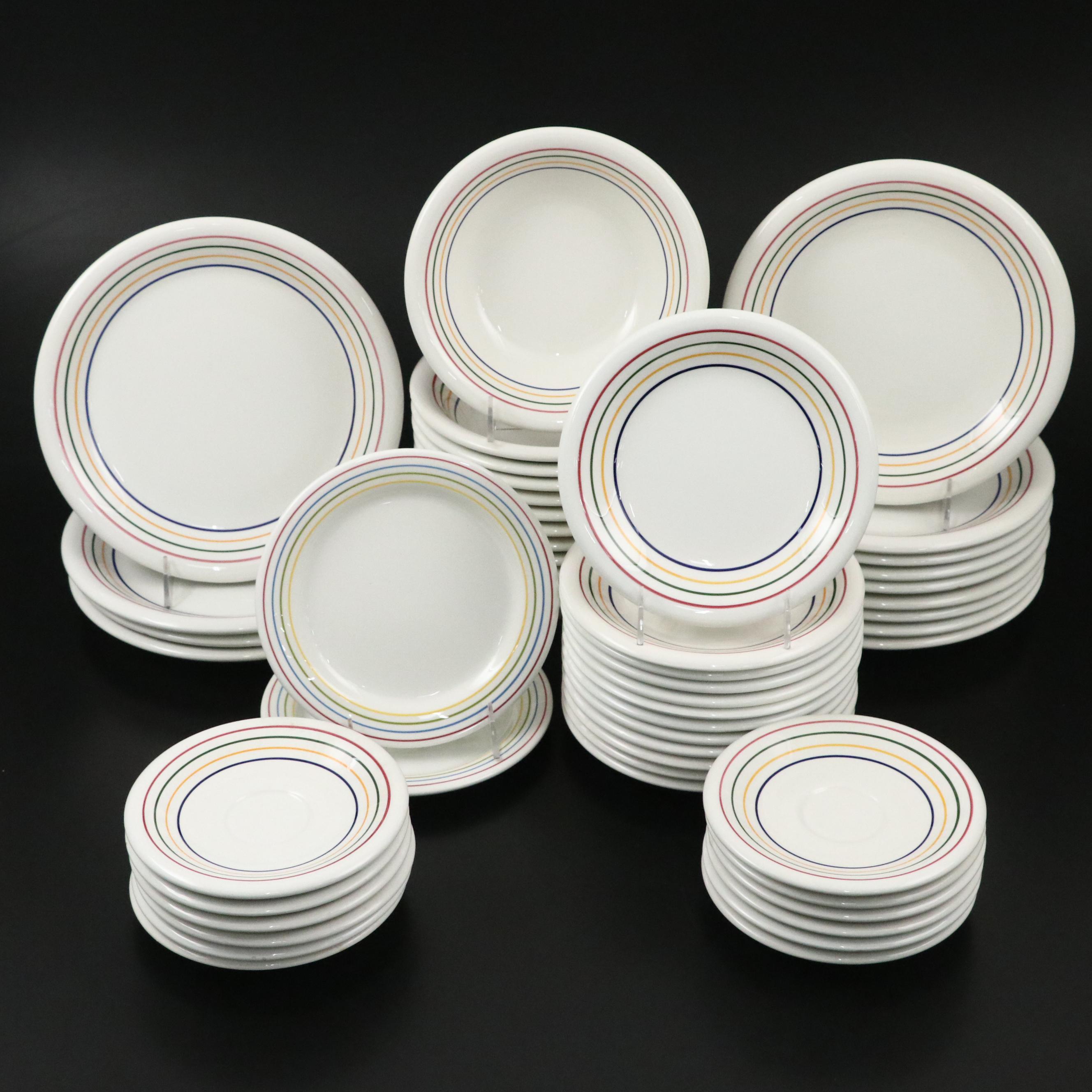 Italian Primula Ceramic Dinnerware, Mid to Late 20th Century