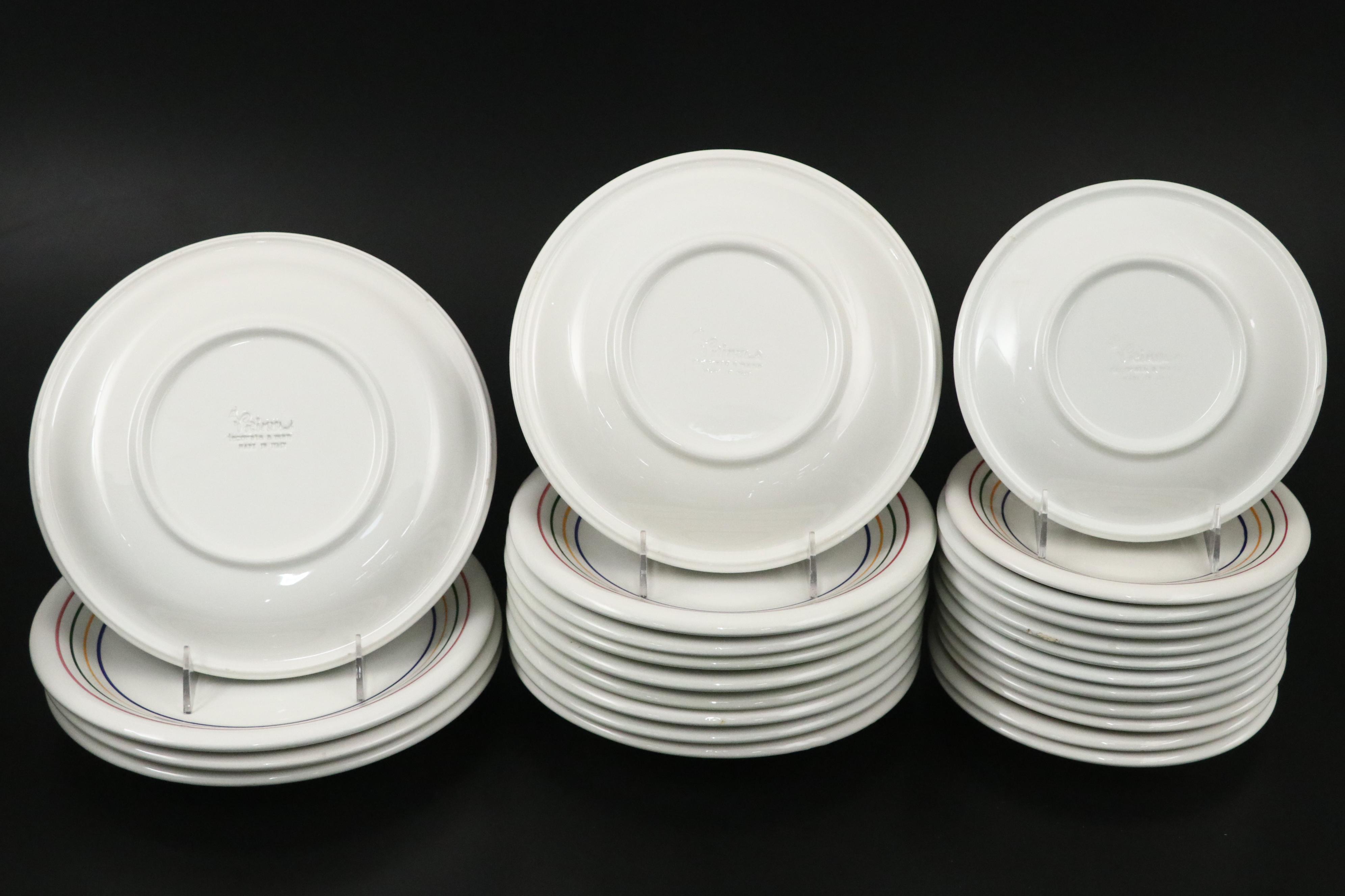 Italian Primula Ceramic Dinnerware, Mid to Late 20th Century