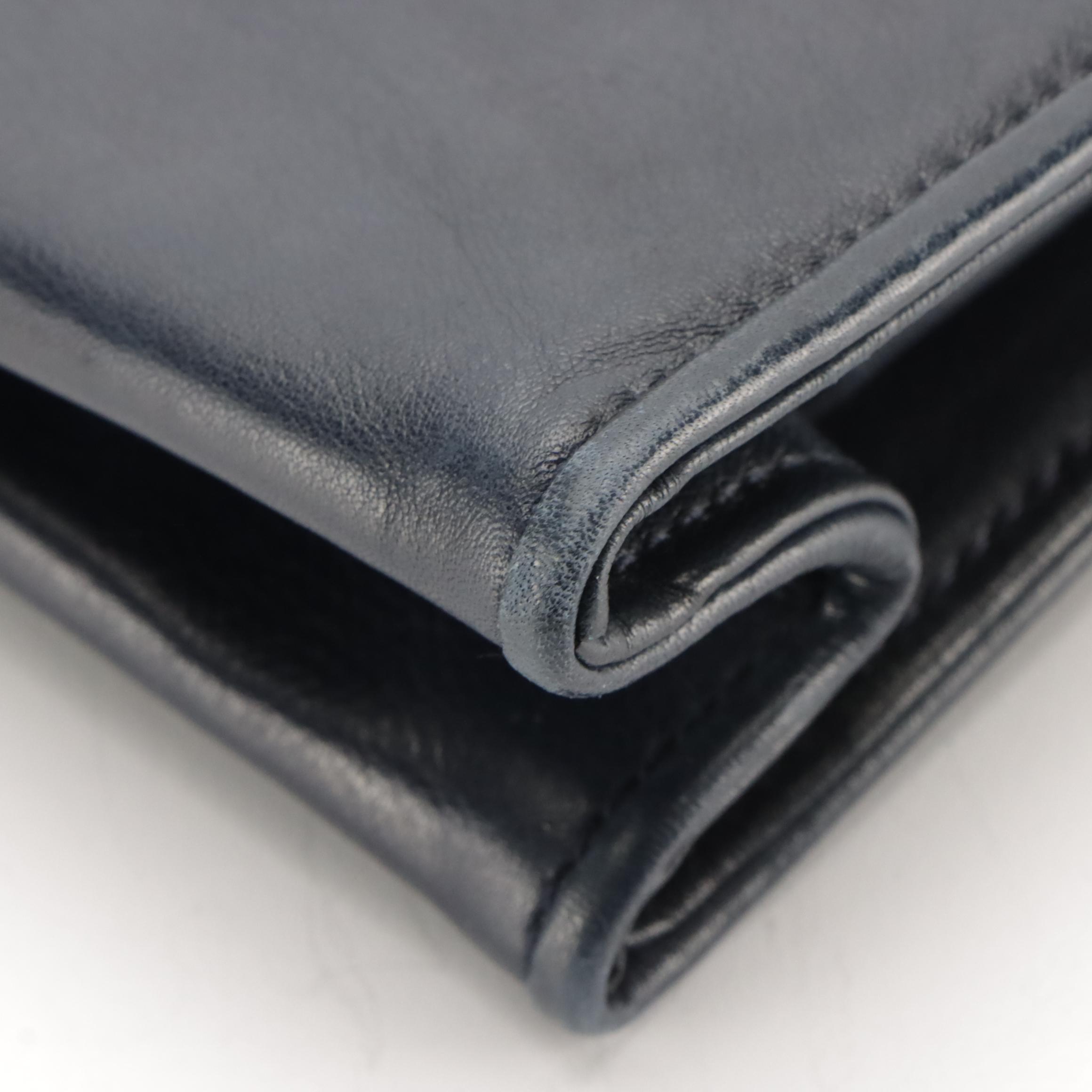 Gucci Interlocking GG Convertible Clutch in Leather with Alligator Skin Trim