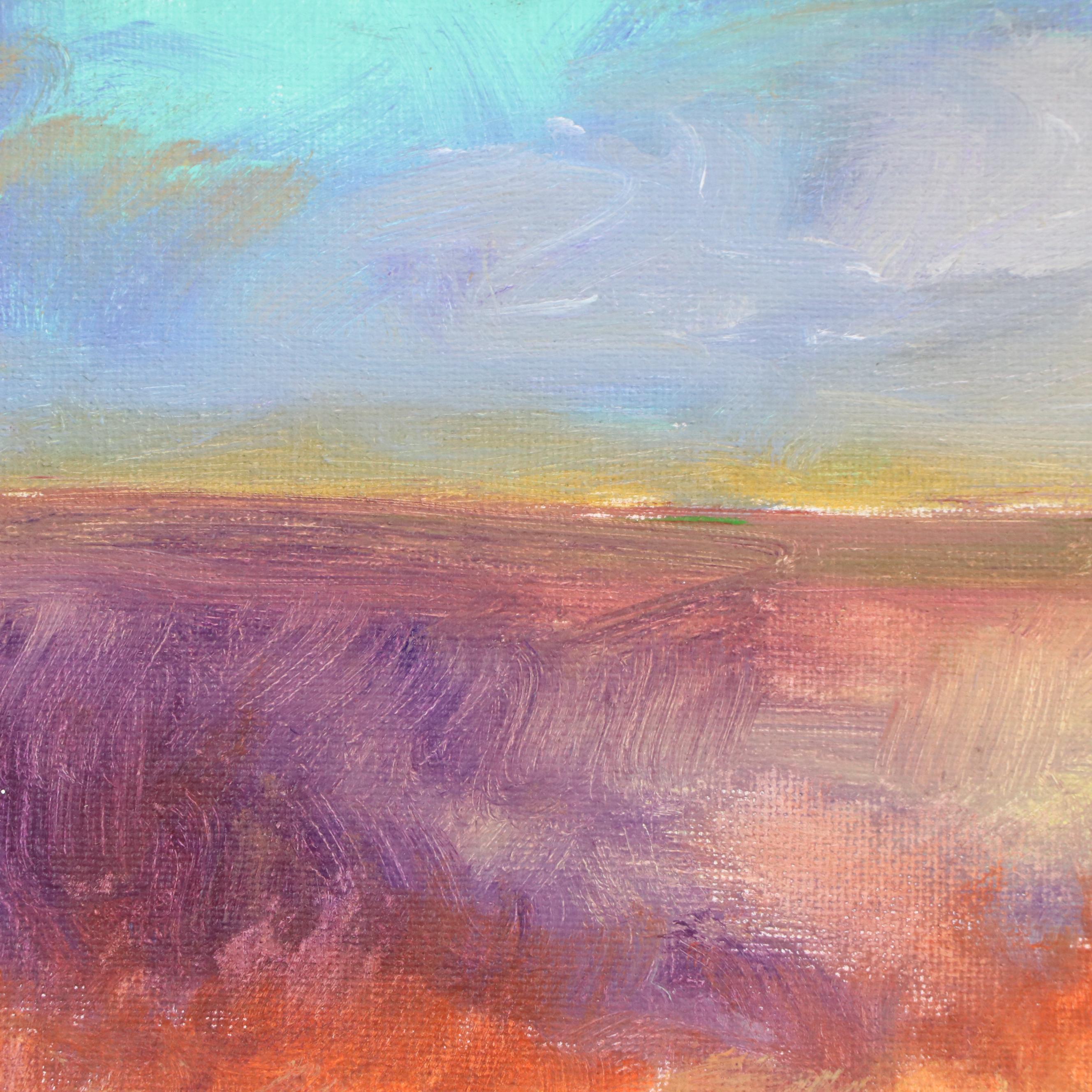 Robert Riddle-Baker Landscape Acrylic Painting "Canyon Promise," 2024