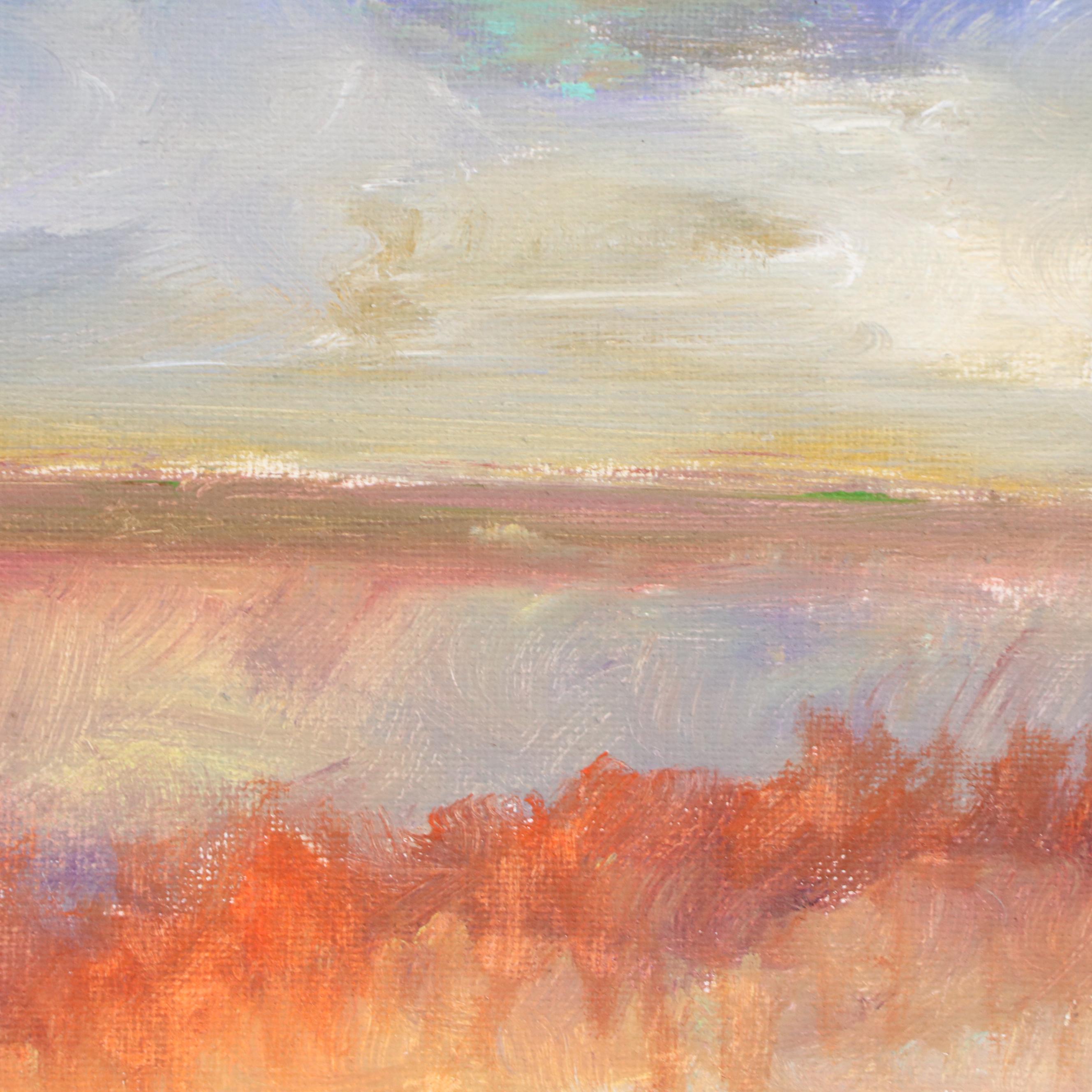 Robert Riddle-Baker Landscape Acrylic Painting "Canyon Promise," 2024