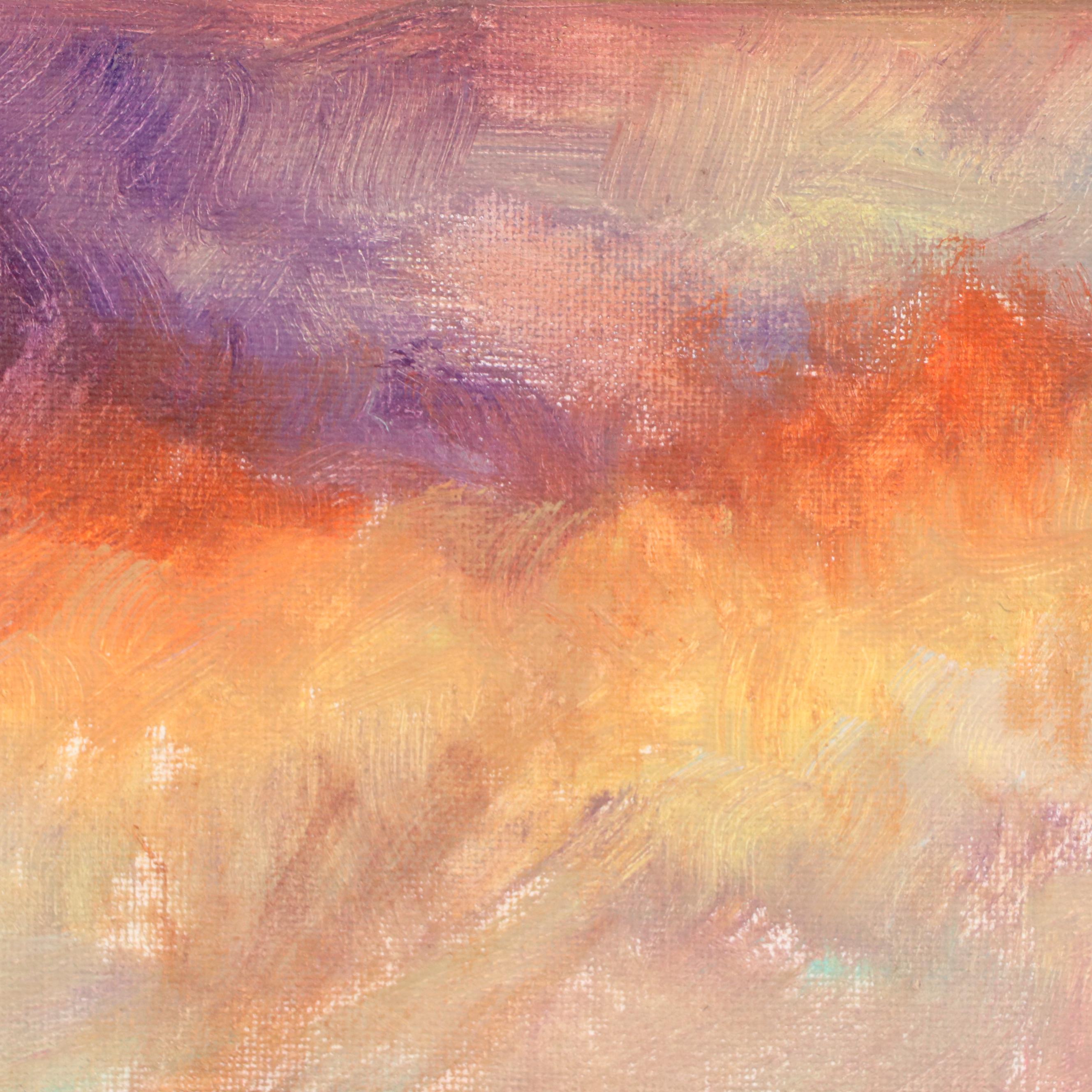 Robert Riddle-Baker Landscape Acrylic Painting "Canyon Promise," 2024