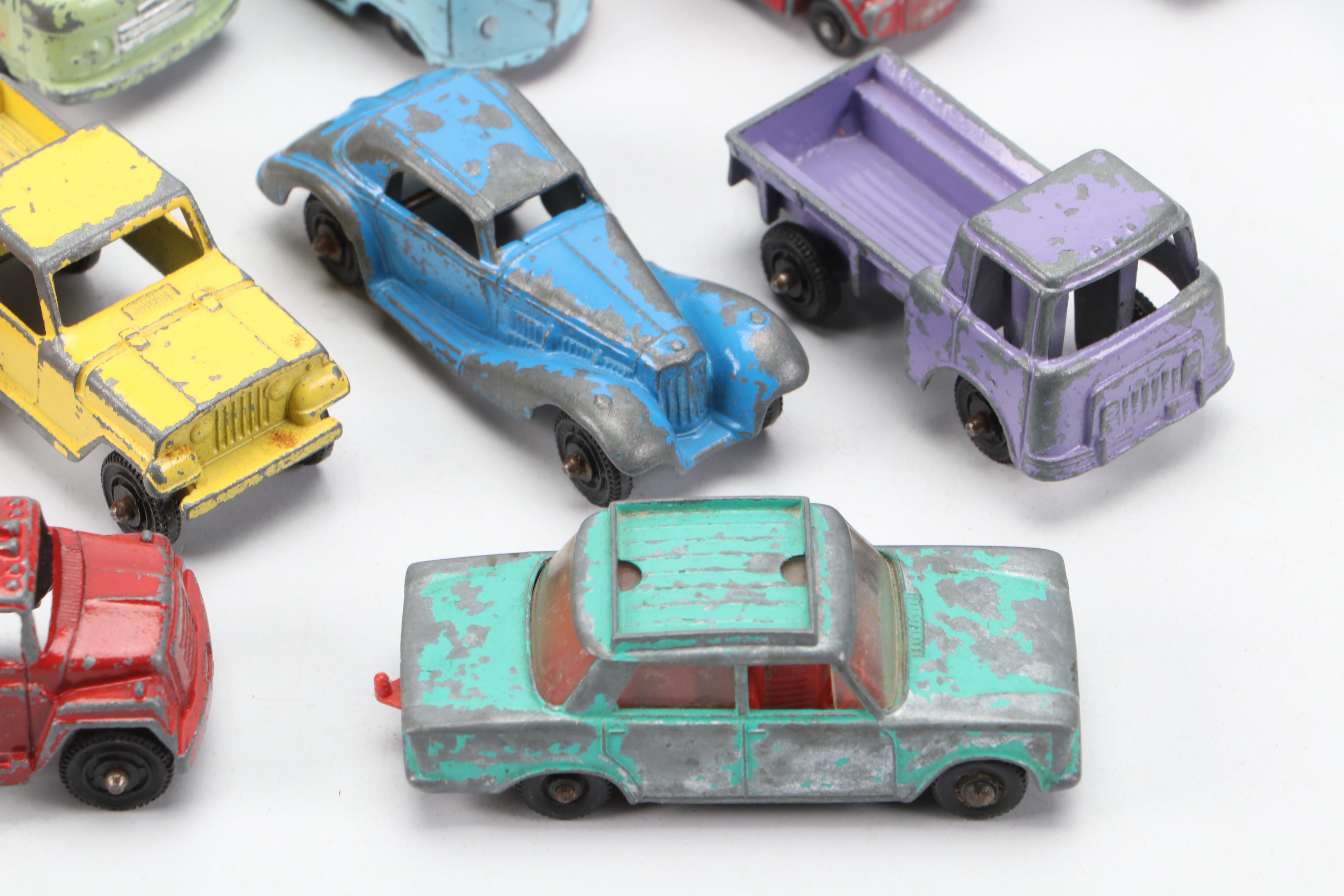 Lesney Matchbox "Rolls Royce Silver Shadow" and More Toy Cars, Mid-20th Century