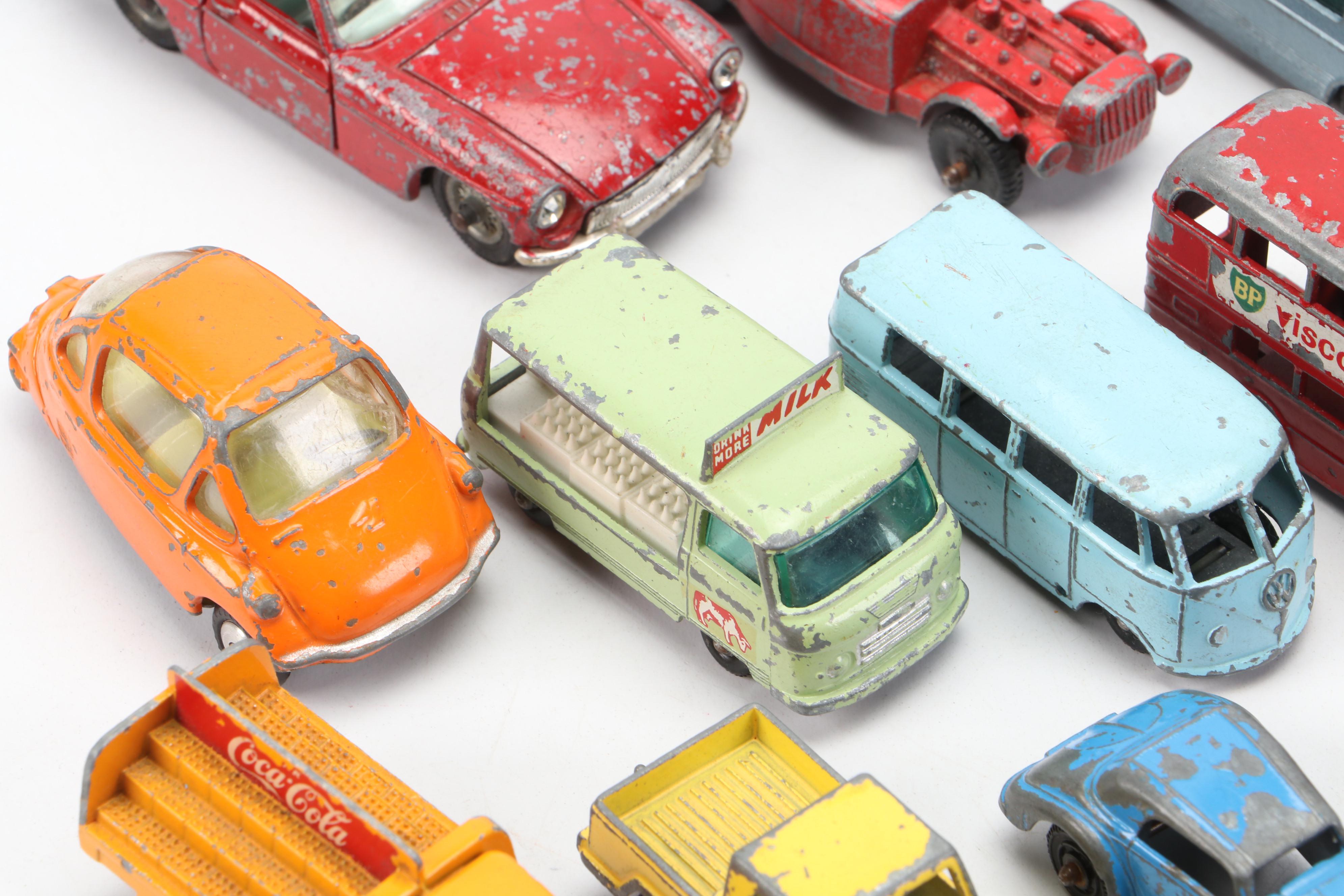 Lesney Matchbox "Rolls Royce Silver Shadow" and More Toy Cars, Mid-20th Century