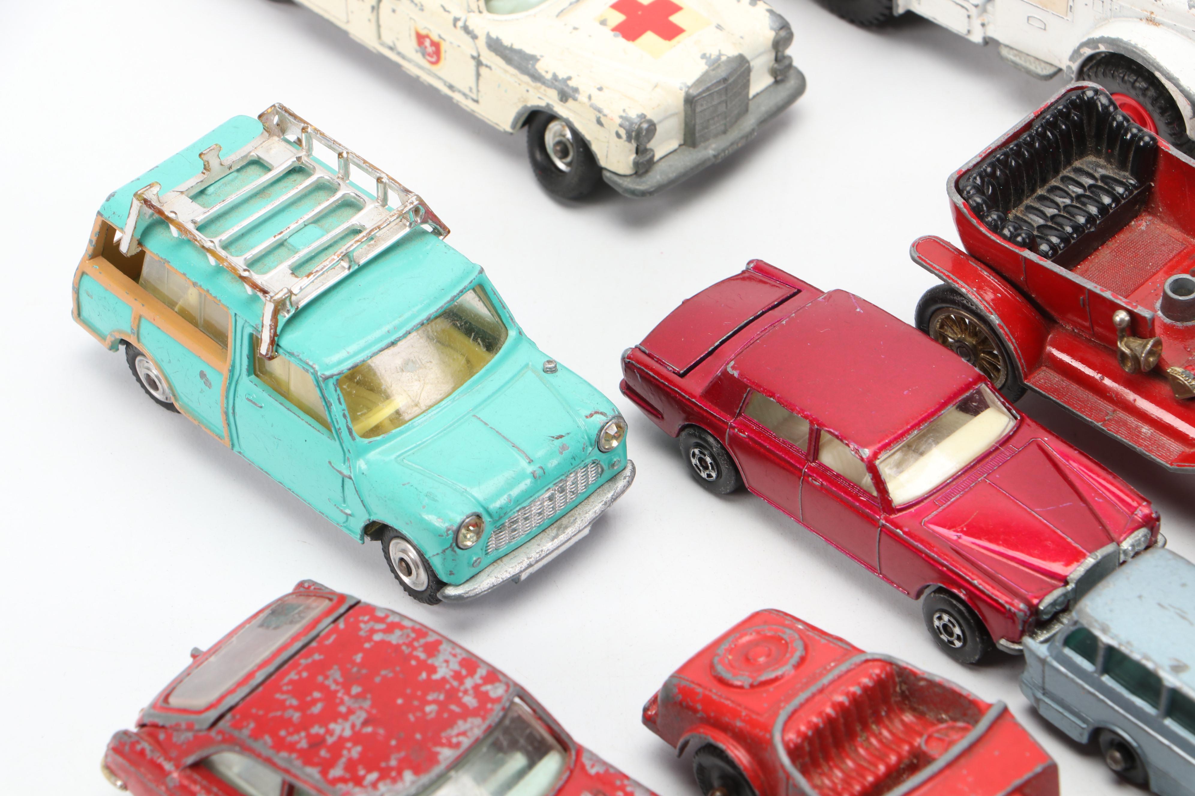 Lesney Matchbox "Rolls Royce Silver Shadow" and More Toy Cars, Mid-20th Century