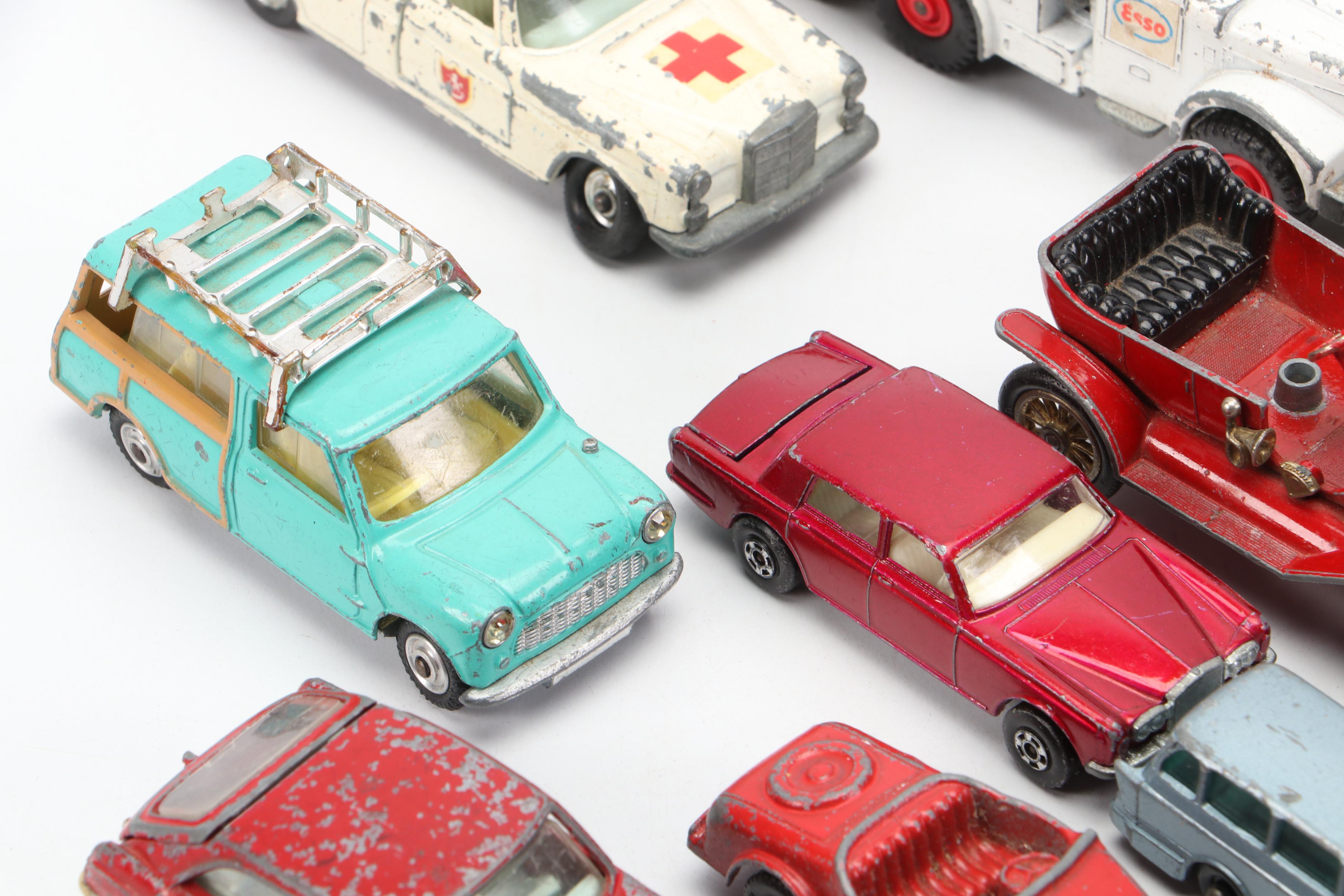 Lesney Matchbox "Rolls Royce Silver Shadow" and More Toy Cars, Mid-20th Century