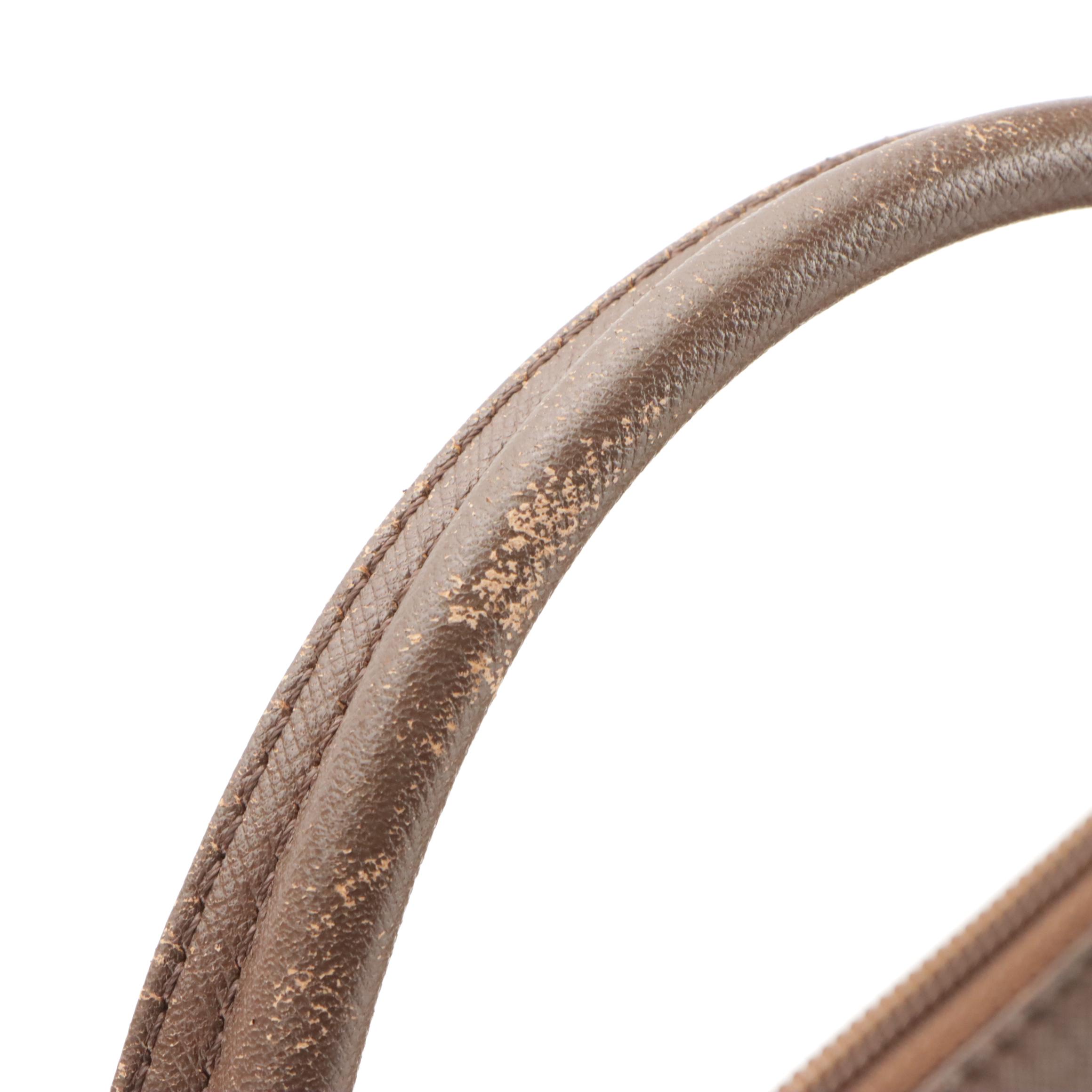 Burberrys Boston Duffle Bag in Windowpane Check Canvas and Leather