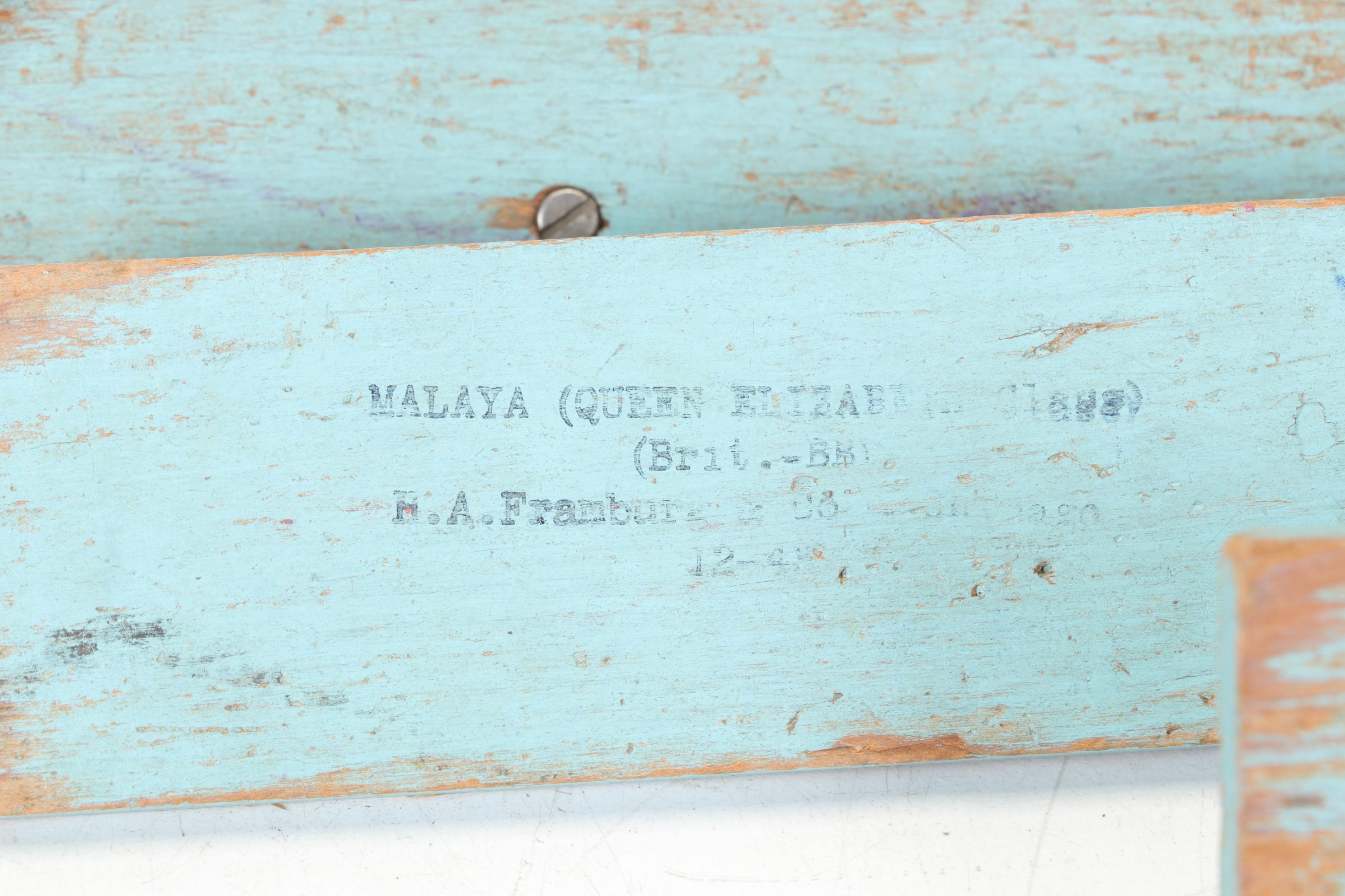 H.A. Framburg World War II Metal Waterline Miniature Ship Recognition Models