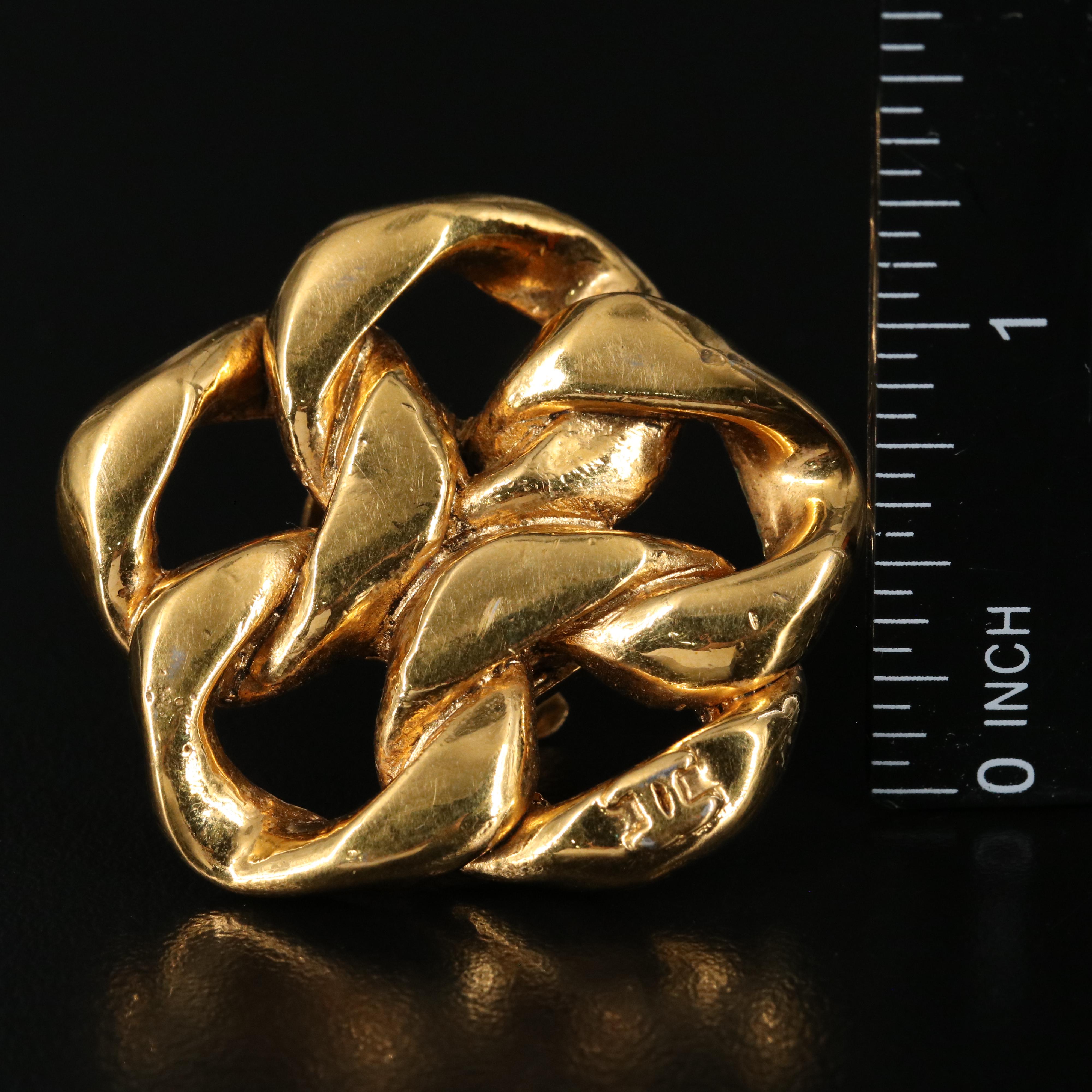 Chanel Curb Link Earrings