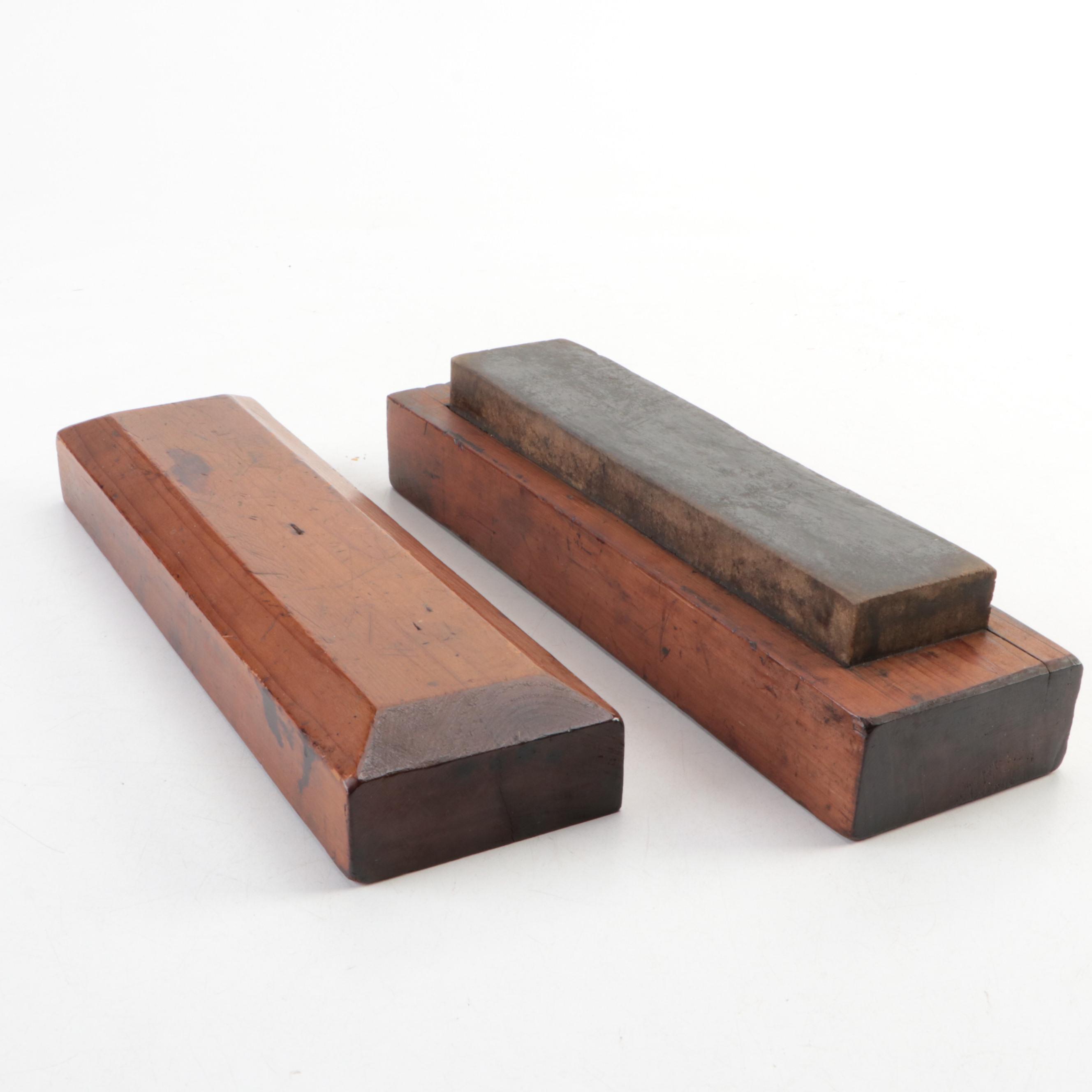 Wooden Clipboard with Music Box and Other Decor, Early to Mid-20th Century