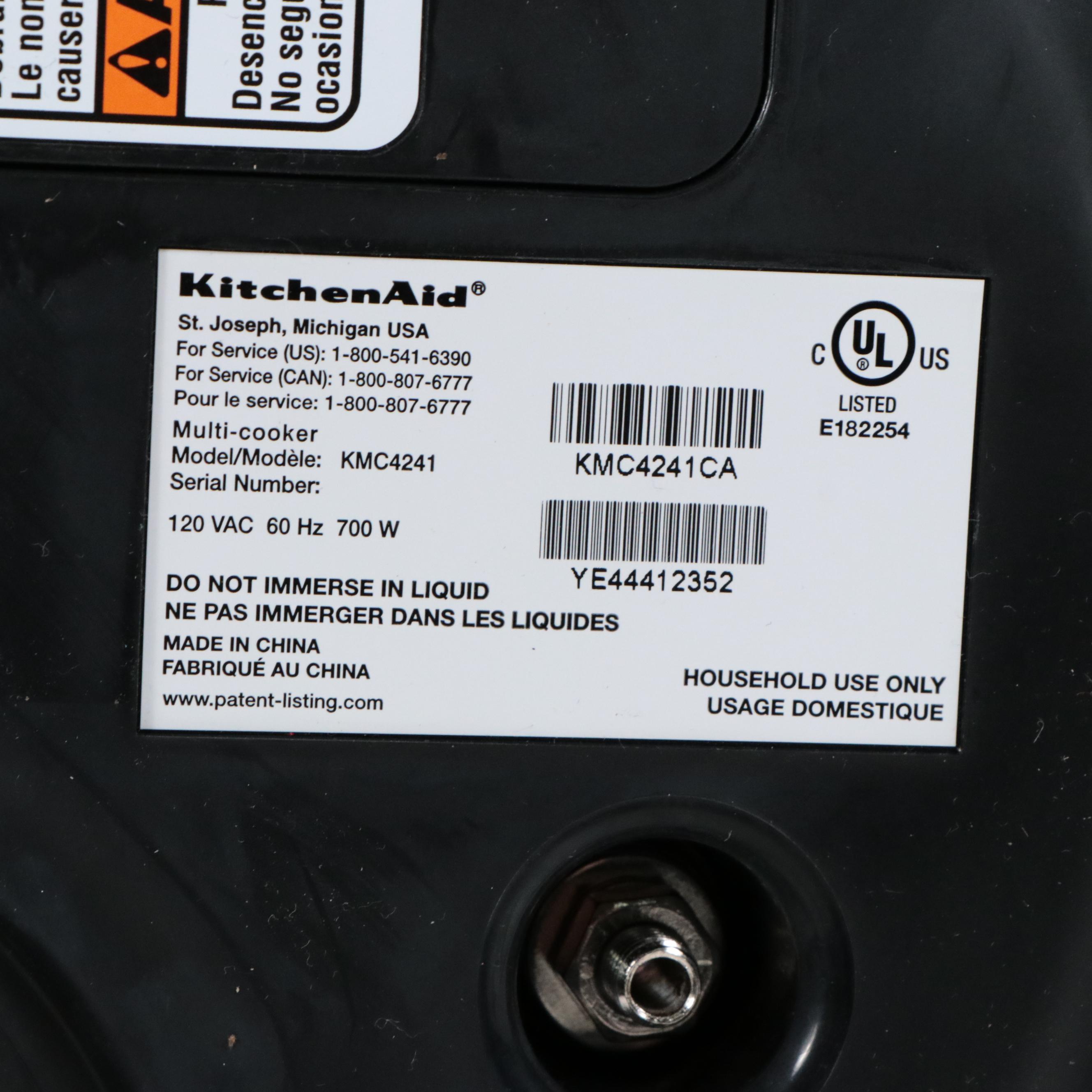 KitchenAid Cooker with Other Small Kitchen Appliances