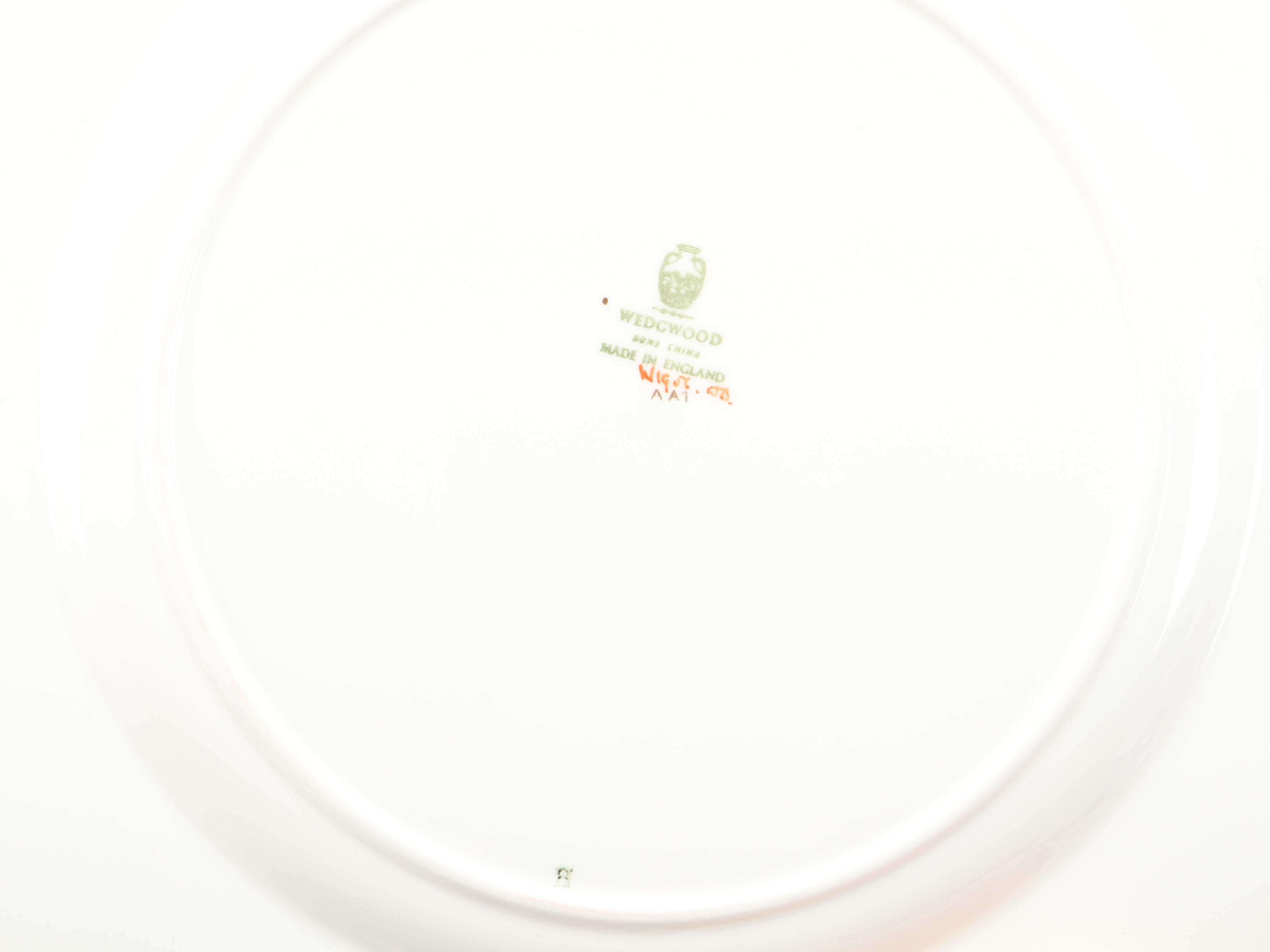 Wedgwood English Bone China "Florentine" Dinnerware, 20th Century