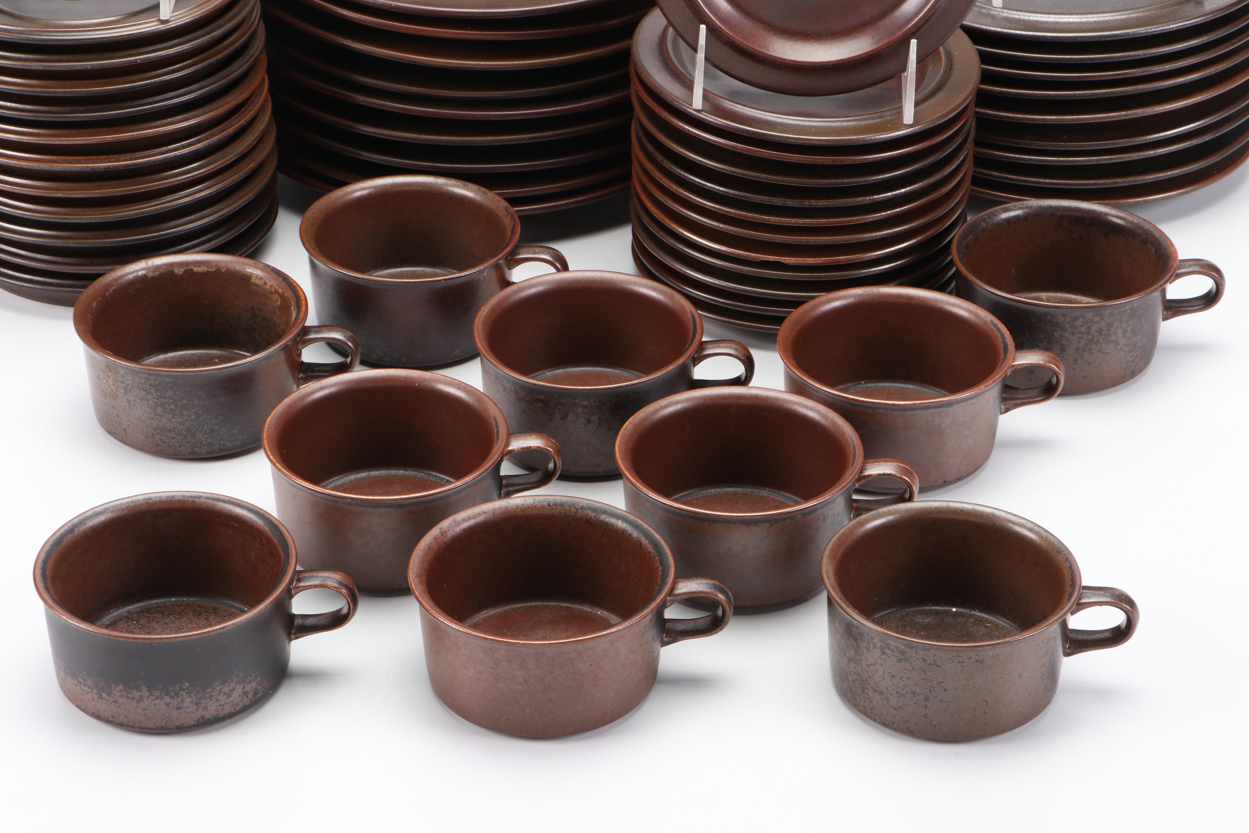 Arabia of Finland "Ruska" Ceramic Dinner Plates, Salad Plates and More