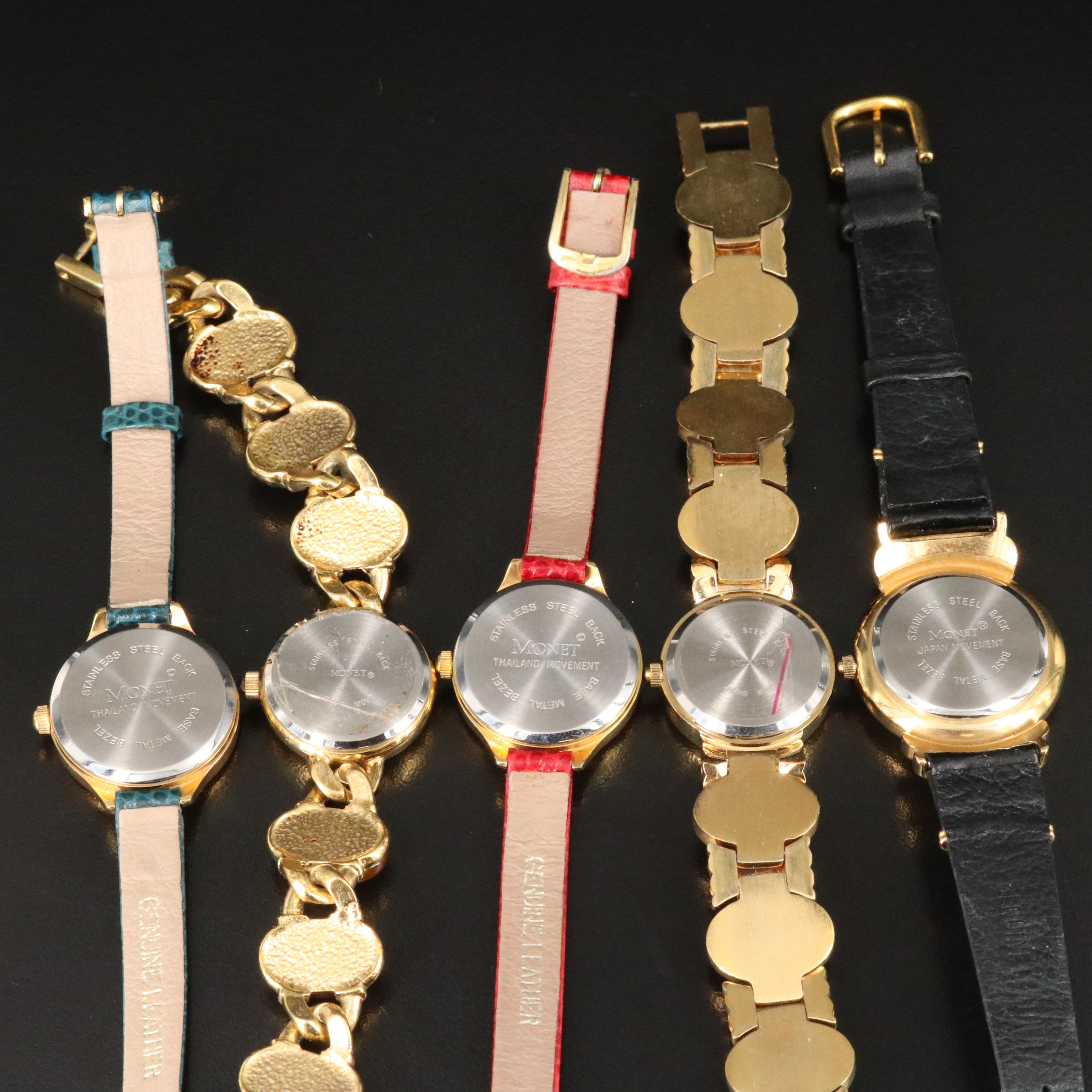 Collection of Monet Quartz Watches