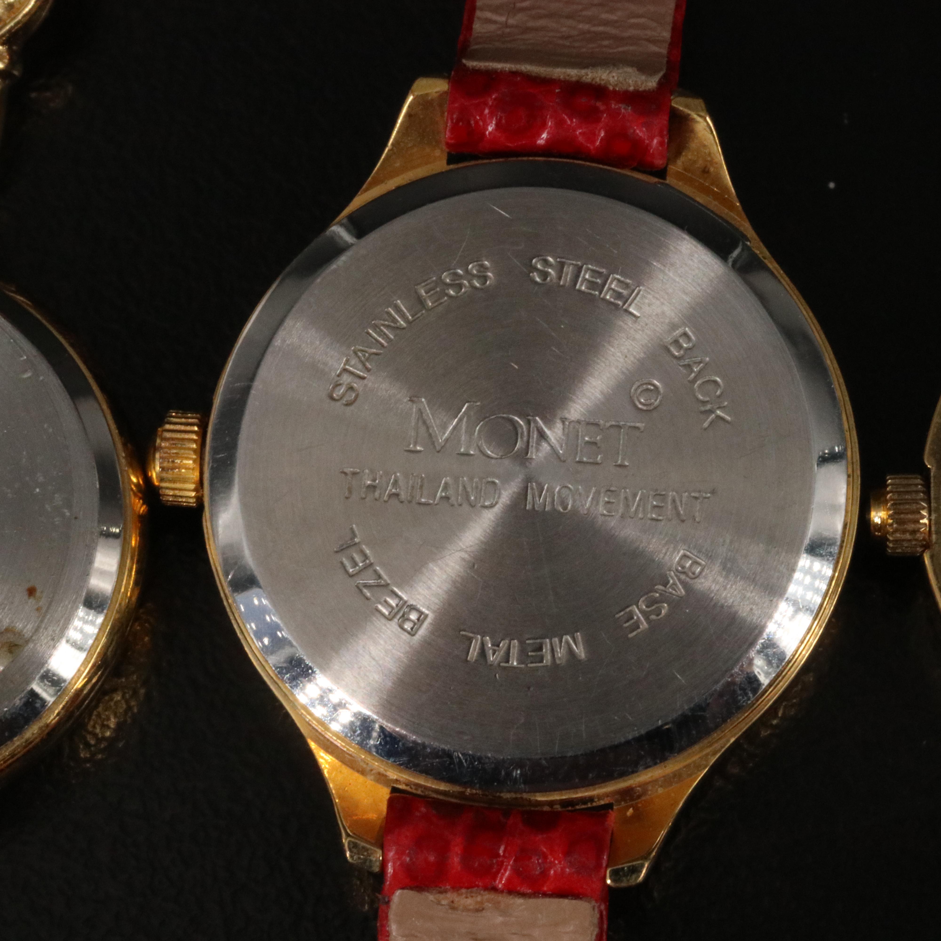 Collection of Monet Quartz Watches