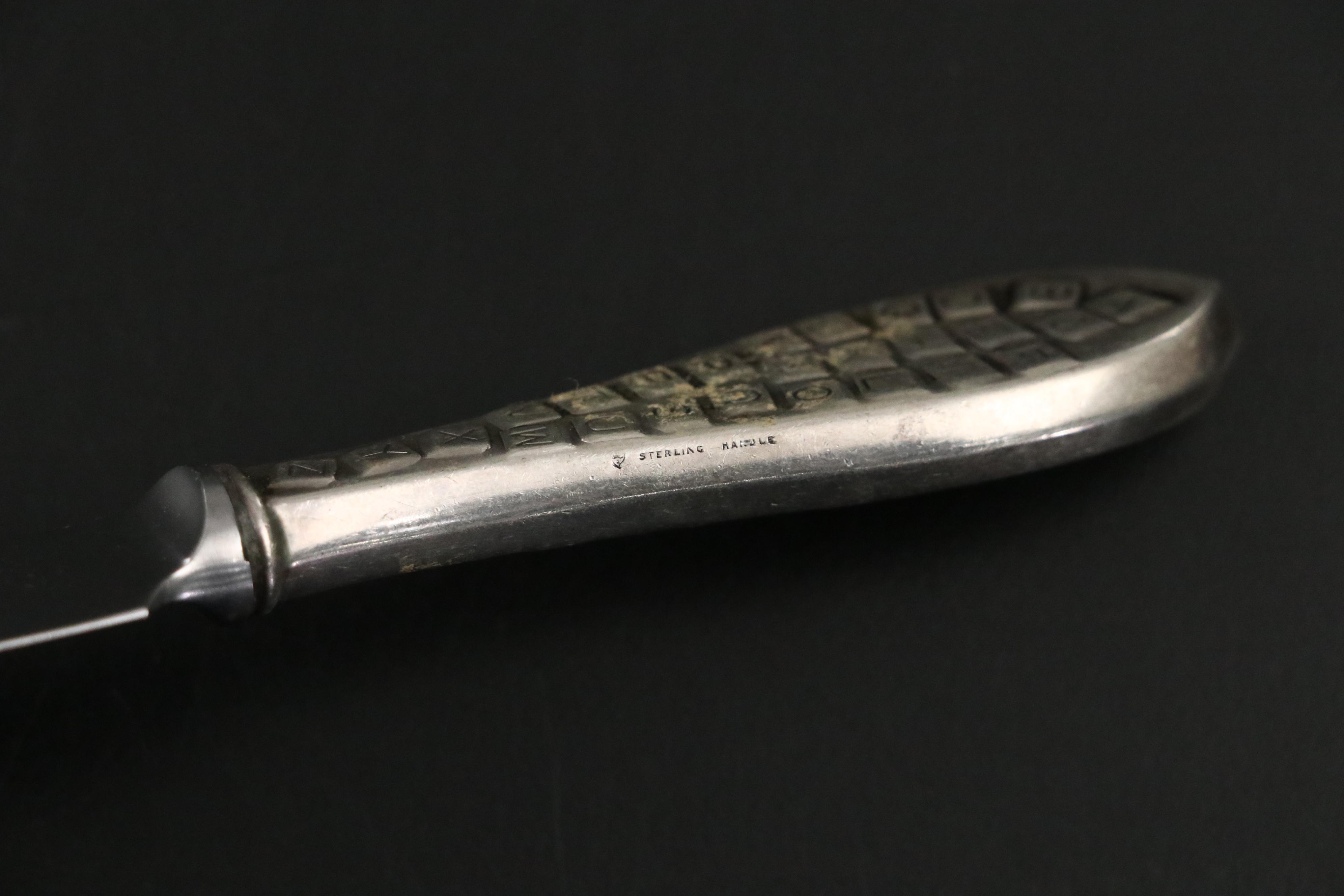 Alvin Sterling Silver "Chateau Rose" with Other Sterling Silver Flatware