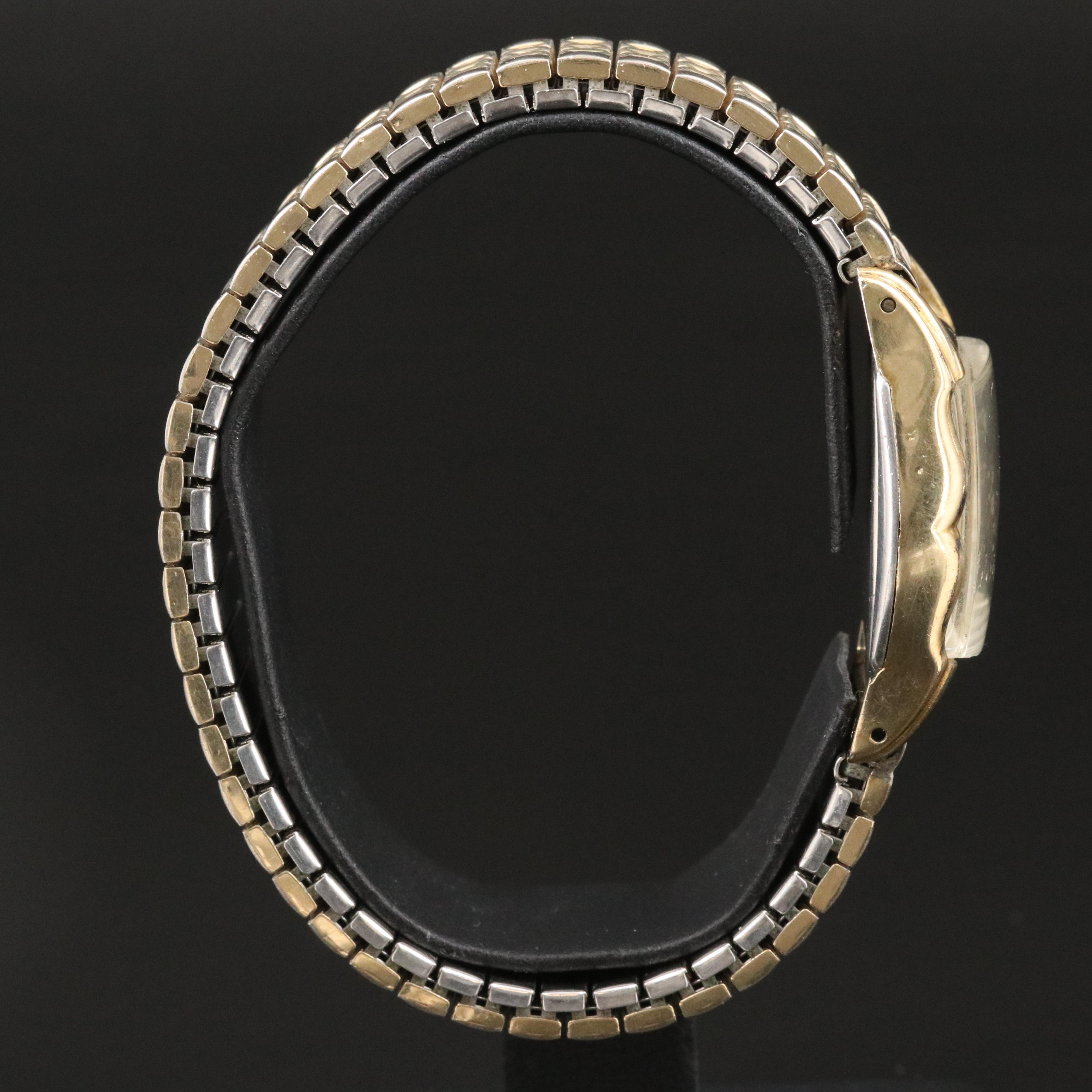 Vintage Elgin Gold-Plated Mechanical Watch