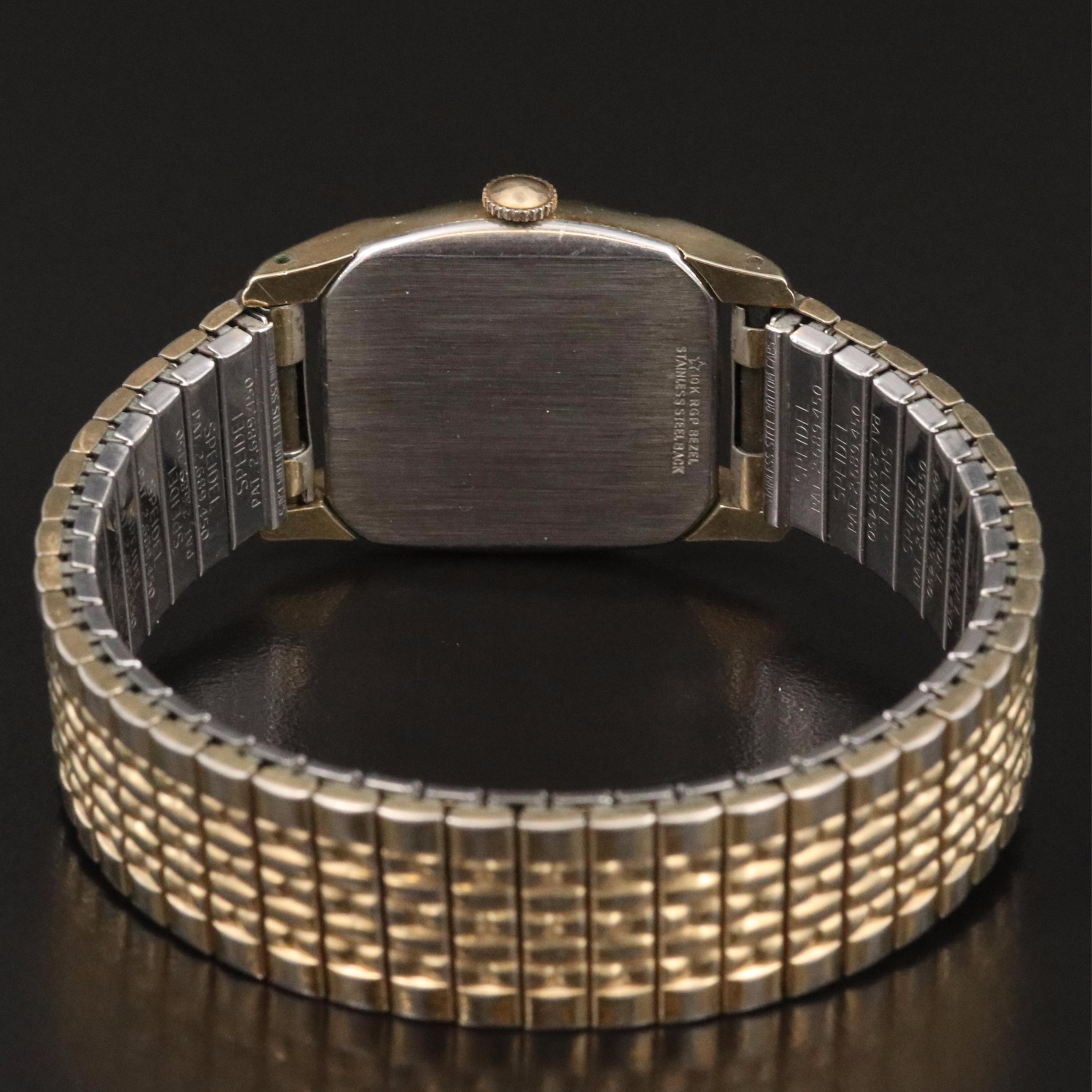 Vintage Elgin Gold-Plated Mechanical Watch