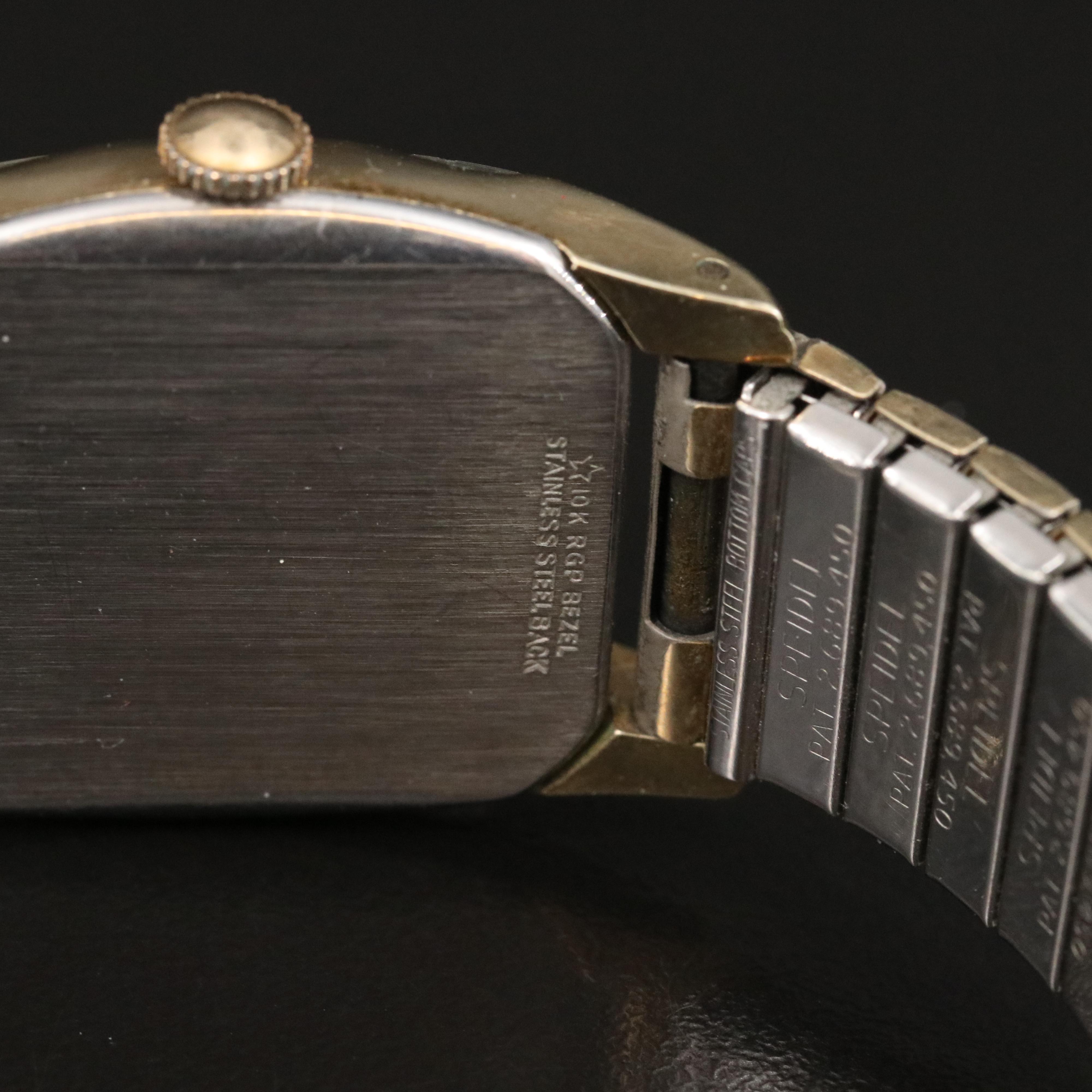 Vintage Elgin Gold-Plated Mechanical Watch