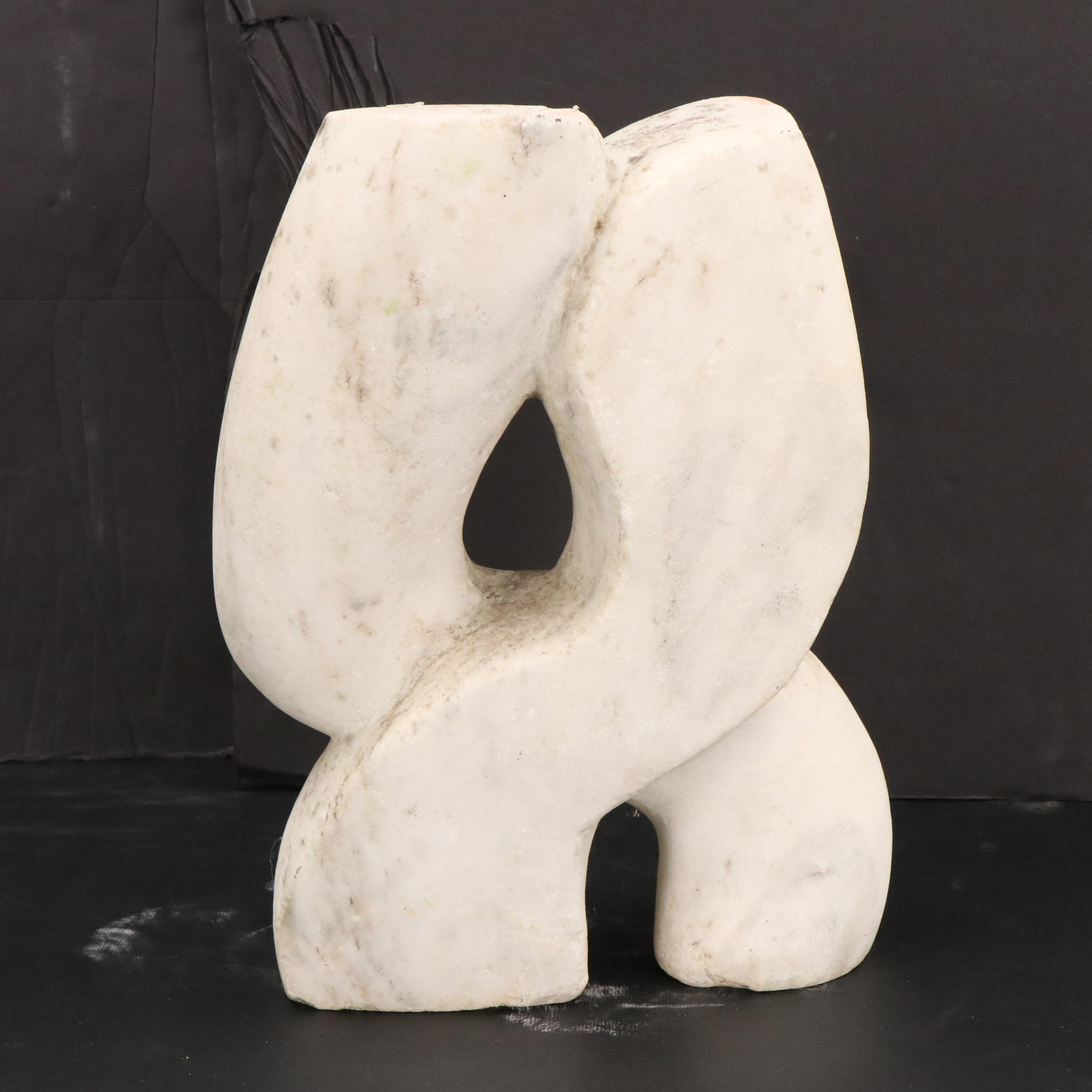 Abstract Carved Stone Sculpture