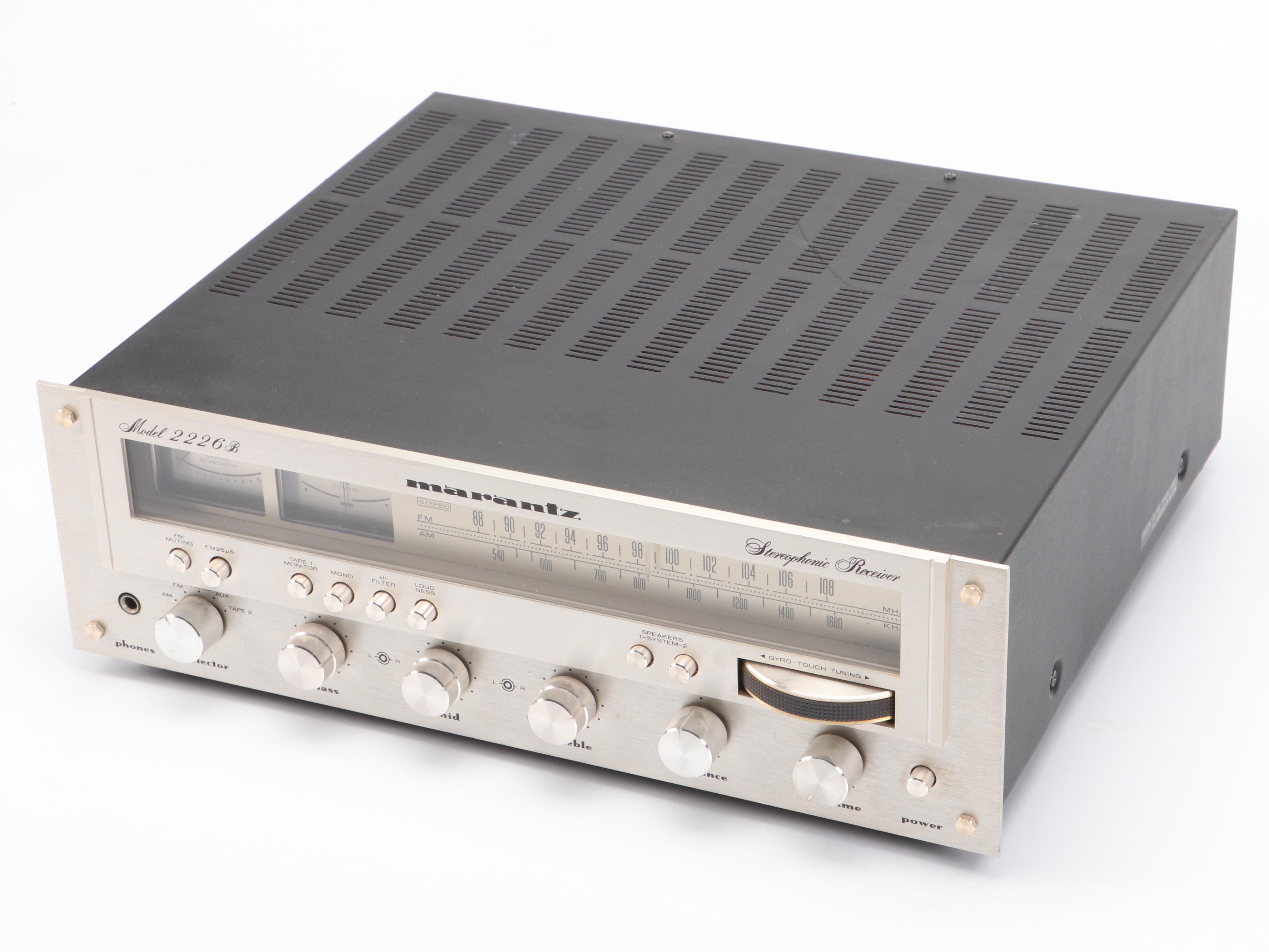 Marantz Model 2226B Stereophonic Receiver, Late 20th Century