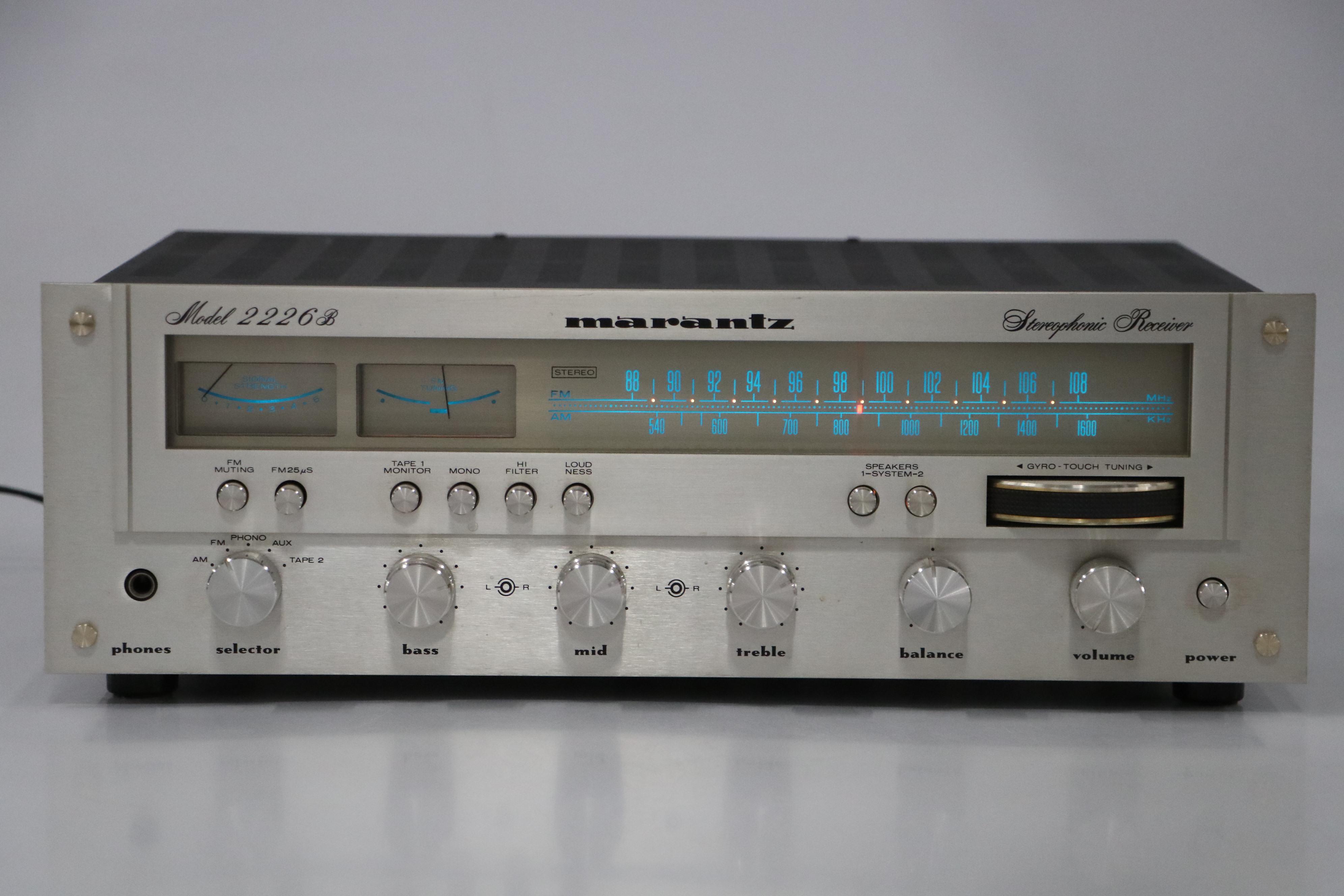 Marantz Model 2226B Stereophonic Receiver, Late 20th Century