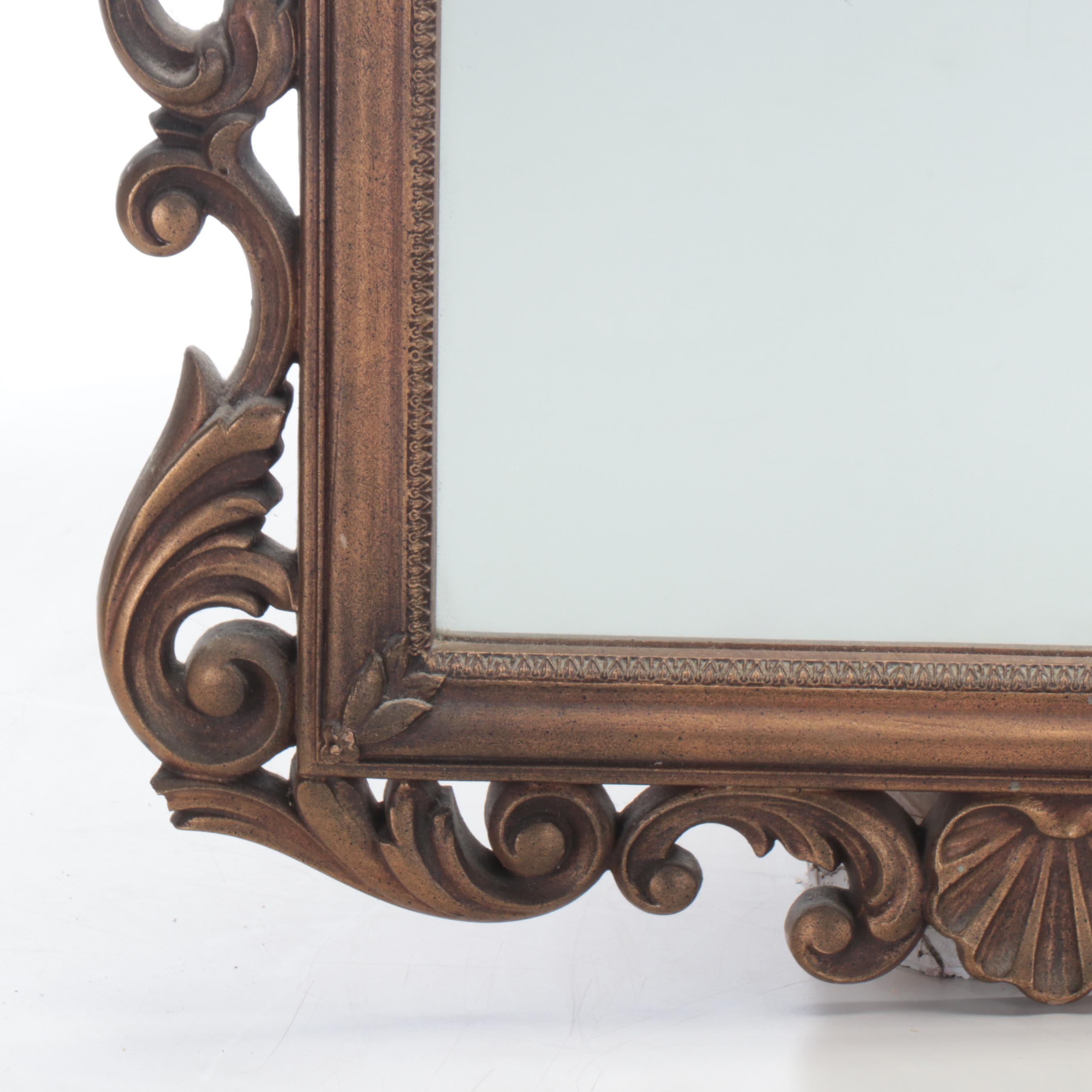 Illinois Moulding Co. Ornate Wall Mirror