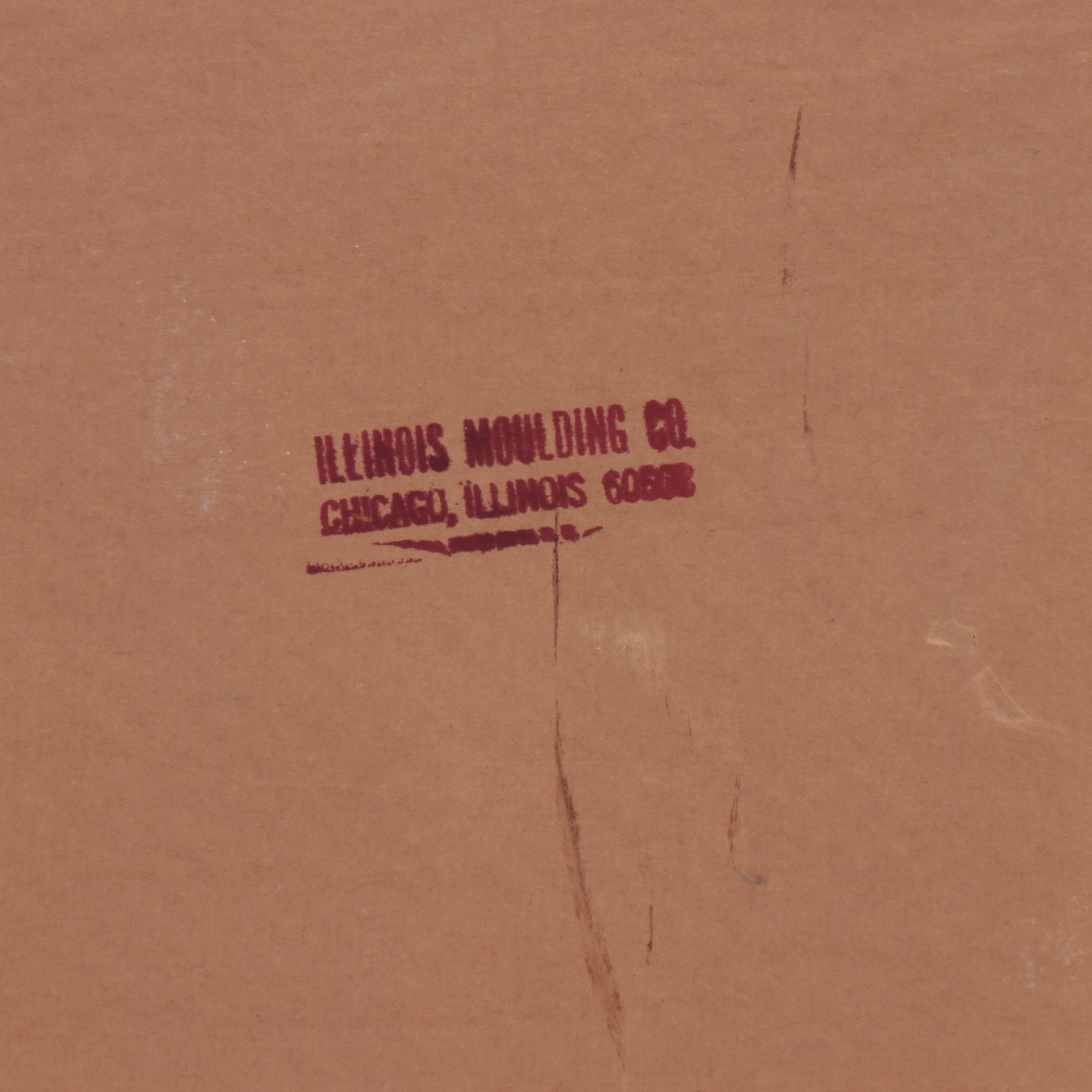 Illinois Moulding Co. Ornate Wall Mirror