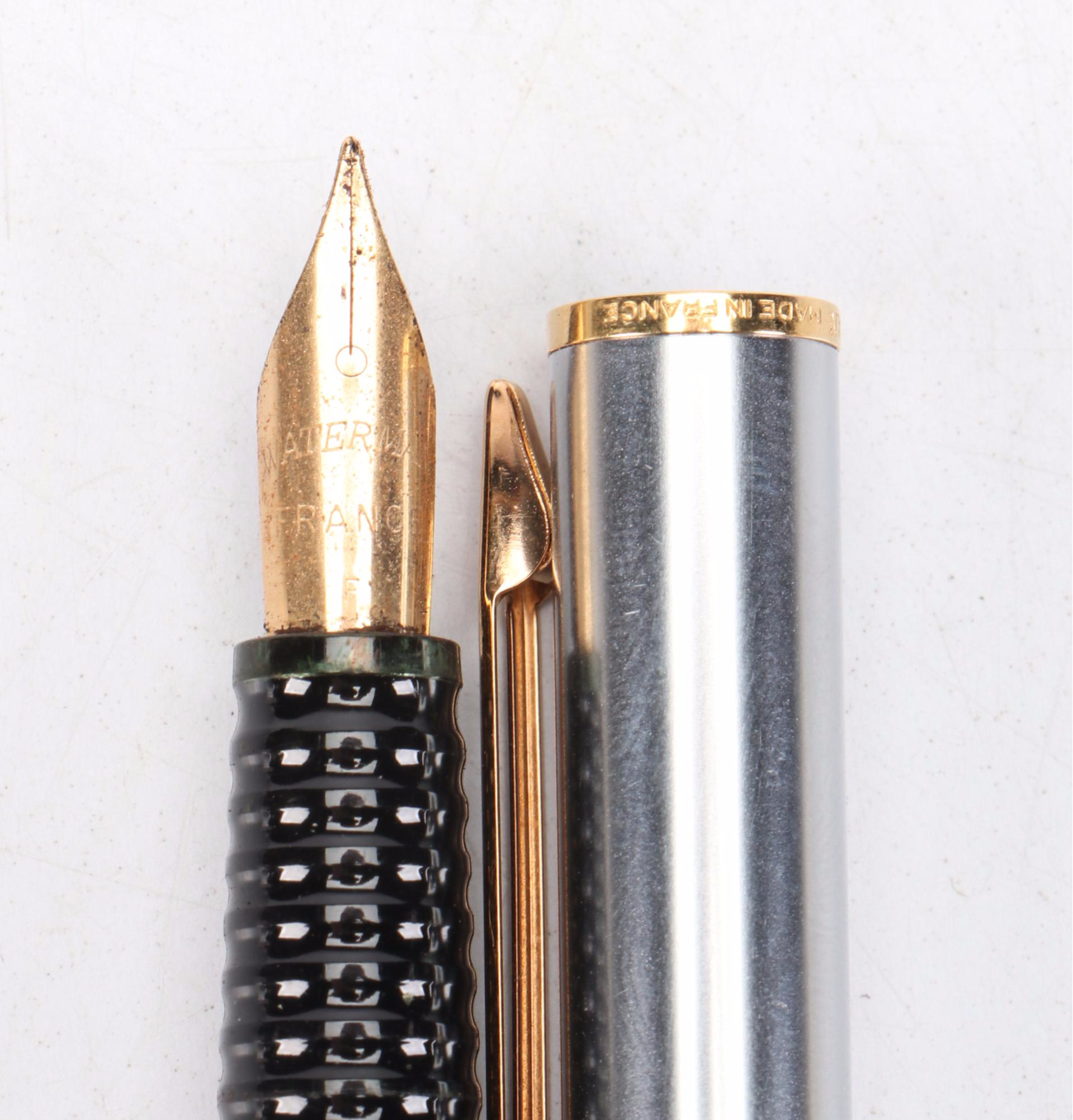 English "Swan" Self-Filler Fountain Pen with Parker and Waterman Fountain Pens