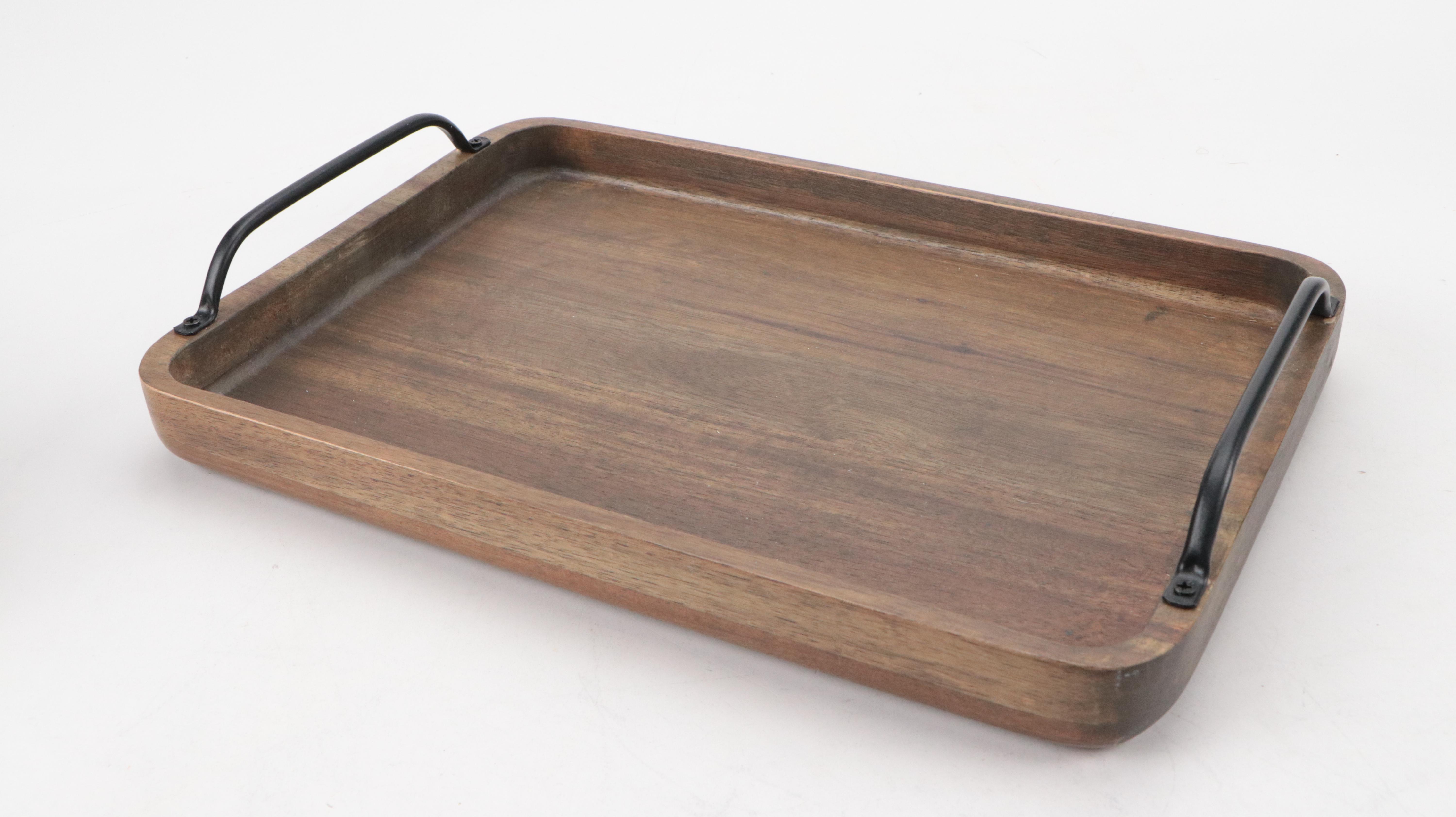 Pottery Barn Cheese Knives with Wooden Tray and Other Spring-Themed Décor