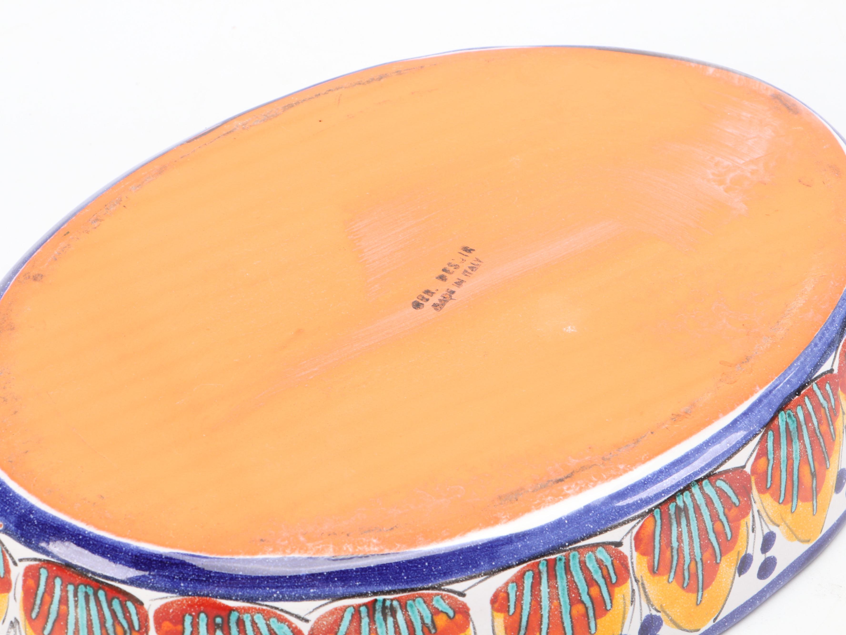 Portuguese Carvalhinho Porto Vase and Other Hand-Painted Ceramic Décor