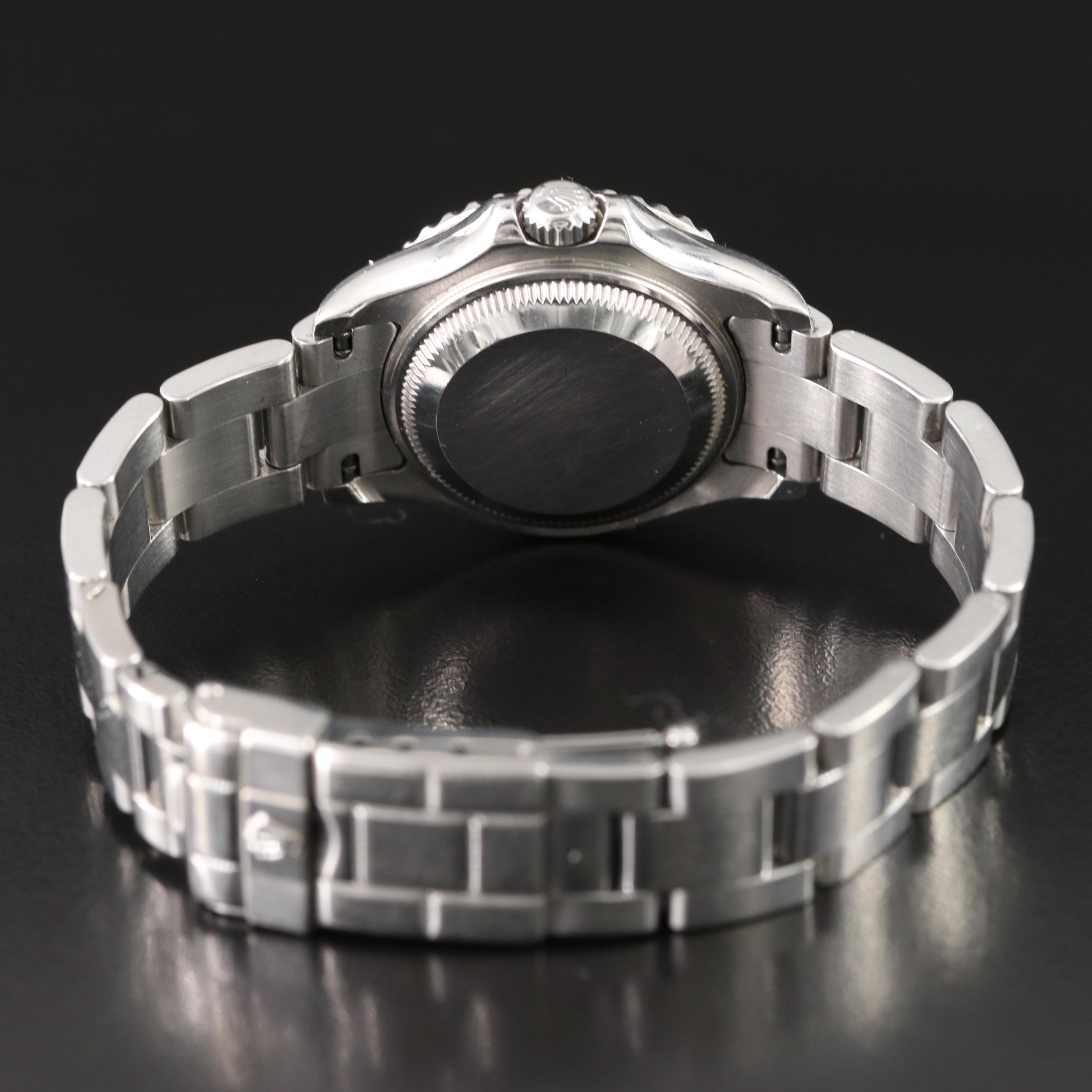 2006 Rolex Yacht-Master Date Stainless Steel Platinum Watch