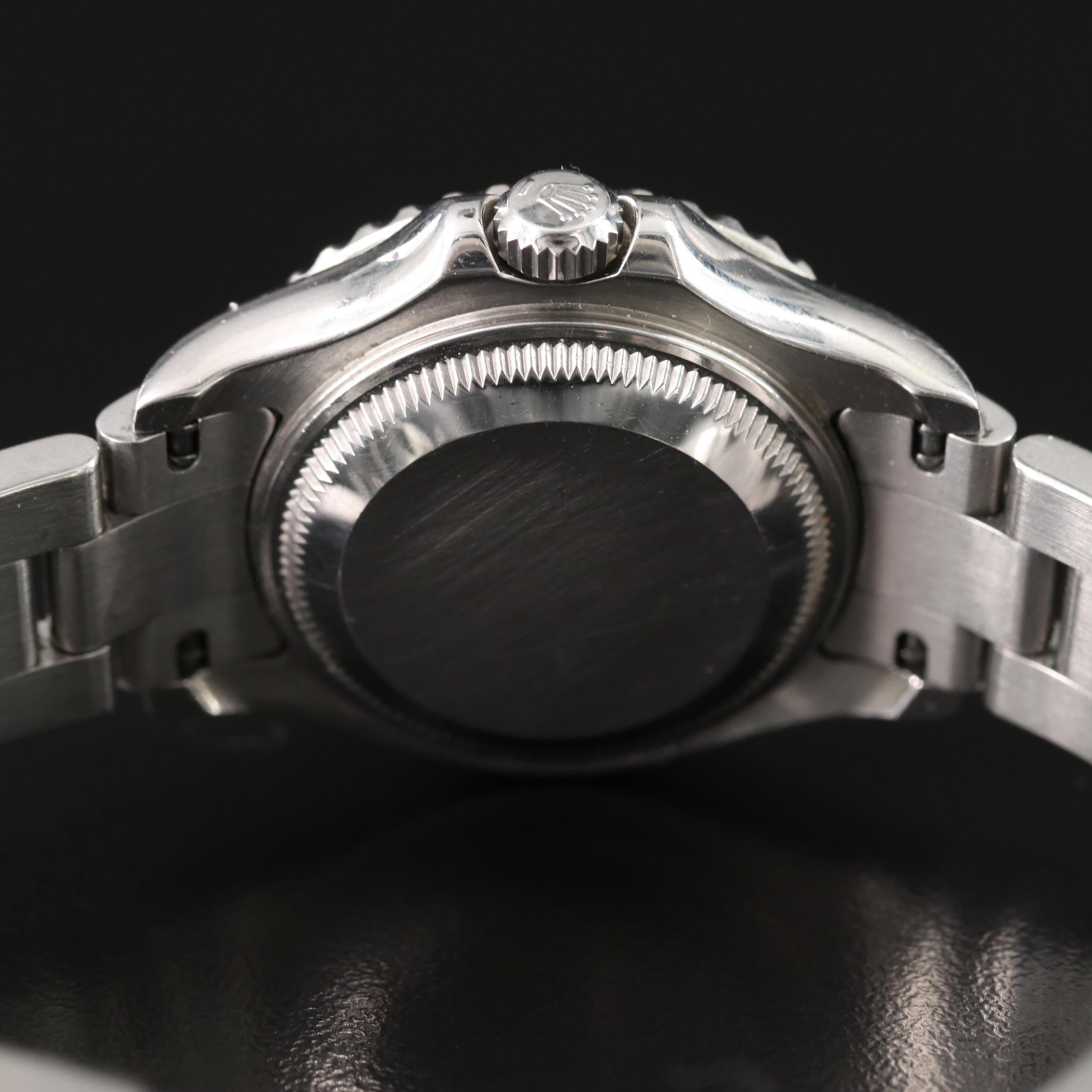 2006 Rolex Yacht-Master Date Stainless Steel Platinum Watch