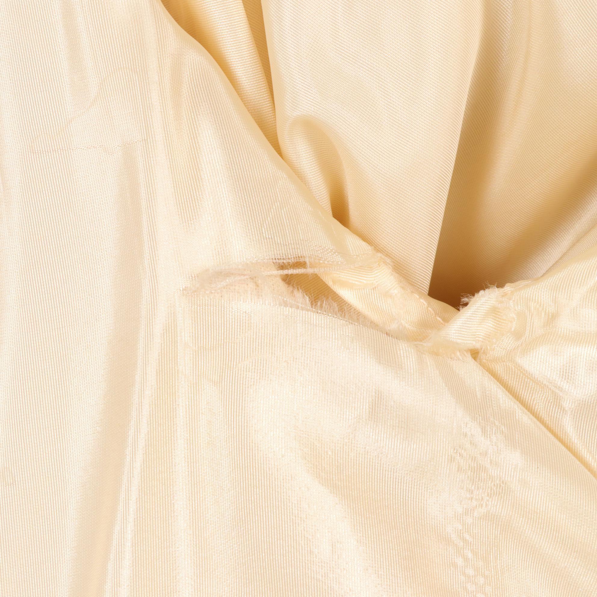 Lilli Ann Creme Wool Stroller with Mink Collar and Cuffs