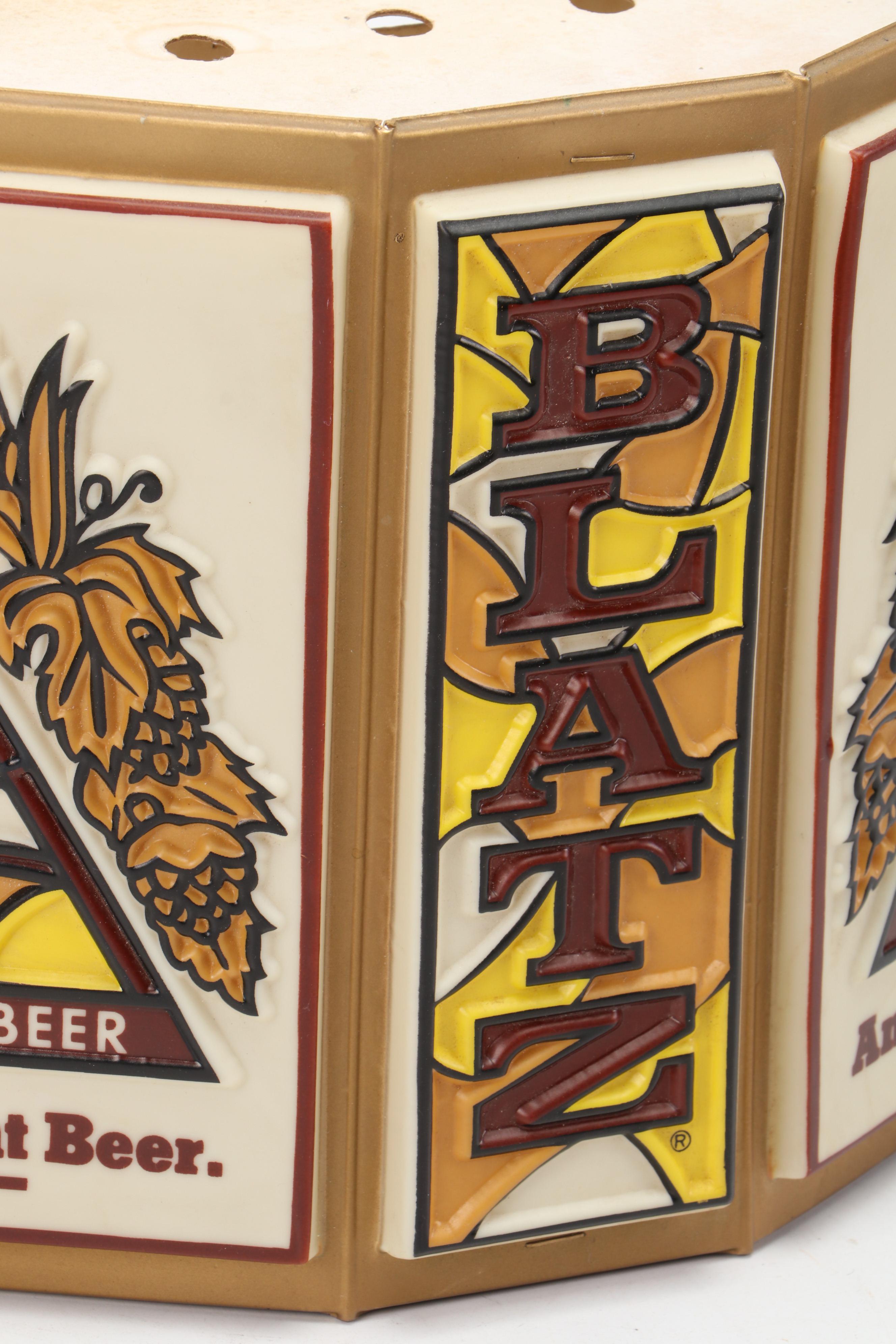 Blatz Beer Illuminated Advertising Sign, 1976