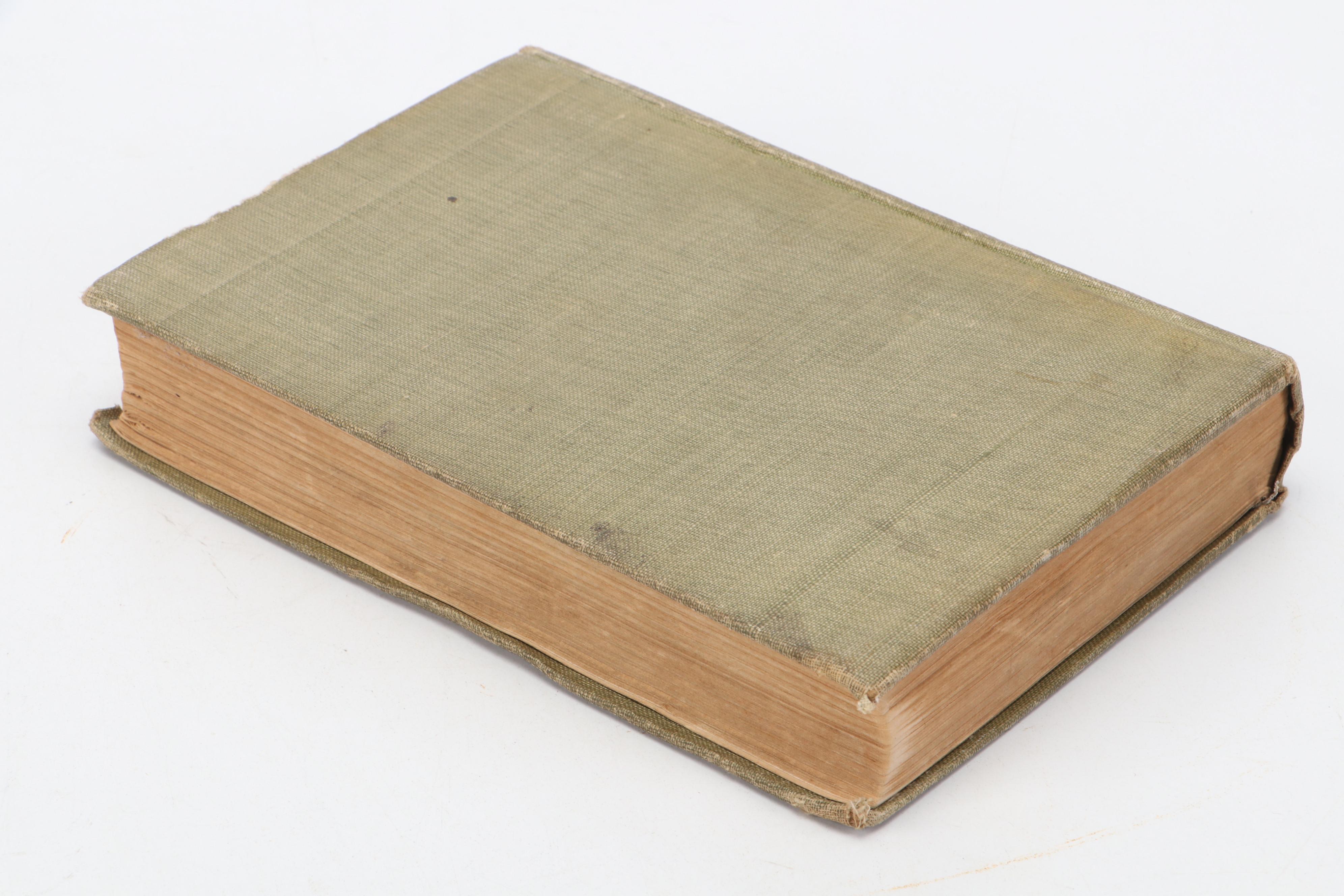 "Tarzan of the Apes" by Edgar Rice Burroughs, Circa 1918